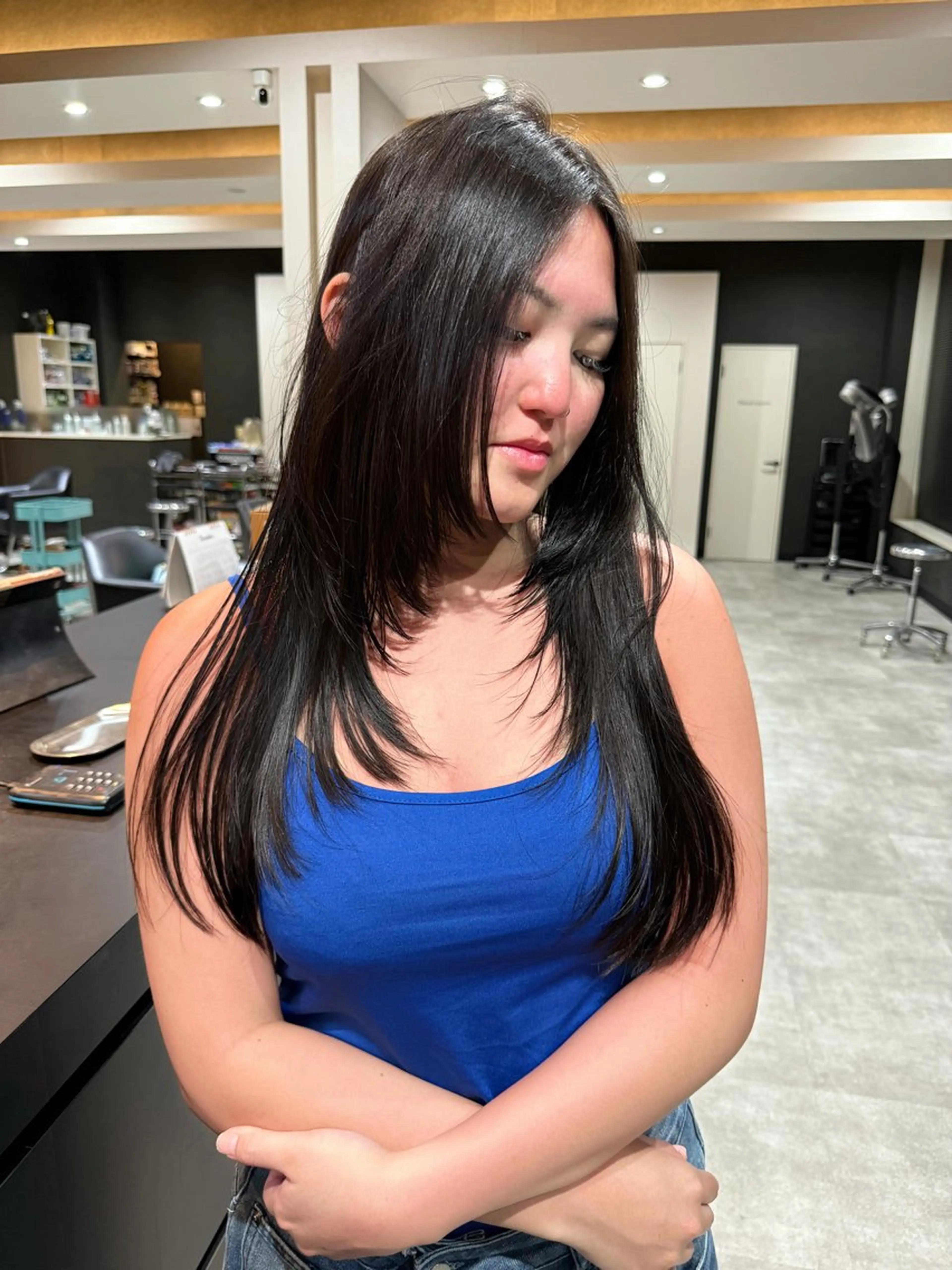 ブリーチなしのワンカラー 🎀の写真