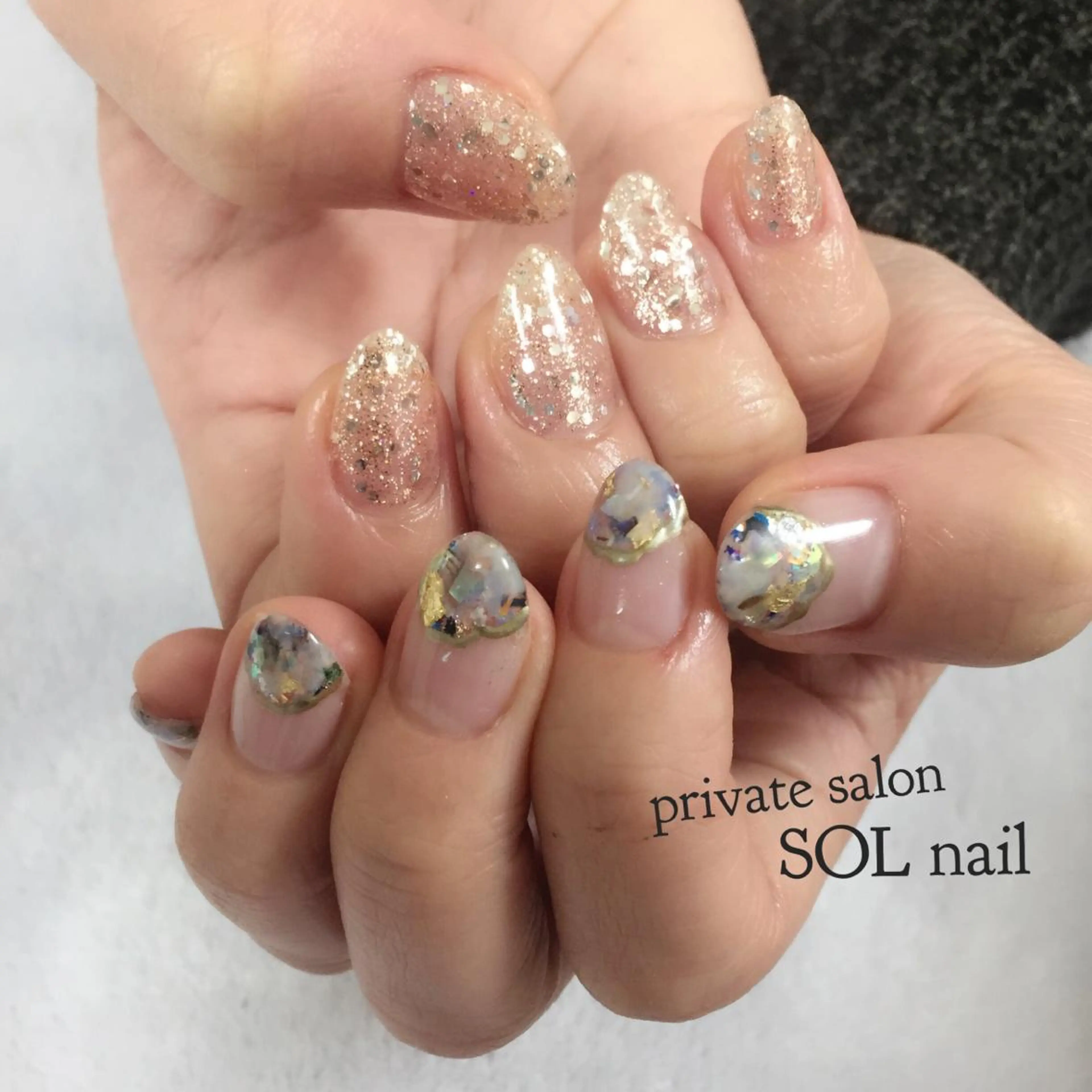 ネイル ハンドネイル SOL NAILのネイルデザイン