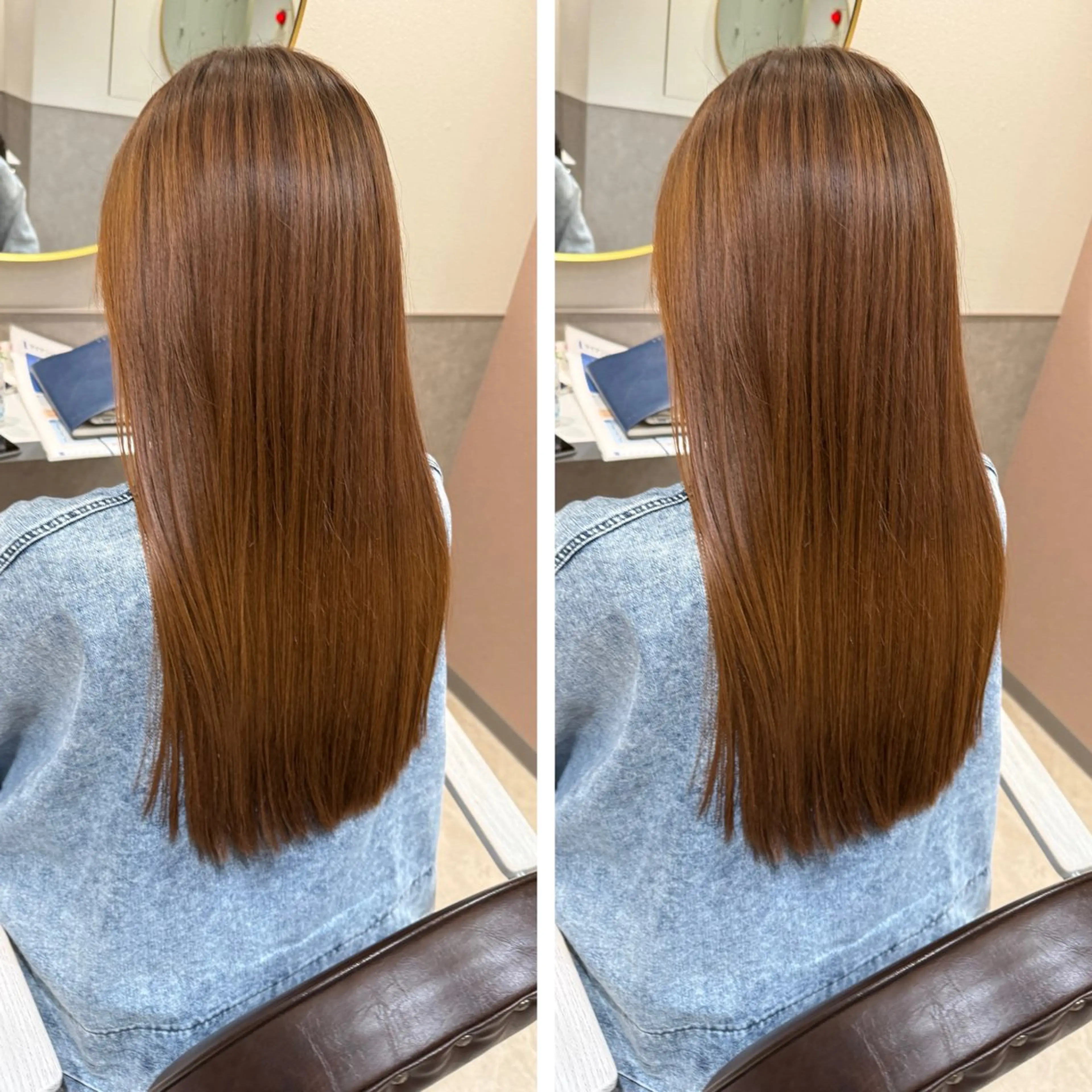 ロング カラー カット ヘアカラー 縮毛矯正 トリートメント 髪質改善カラー/銀座 /縮毛矯正/森田のヘアスタイル