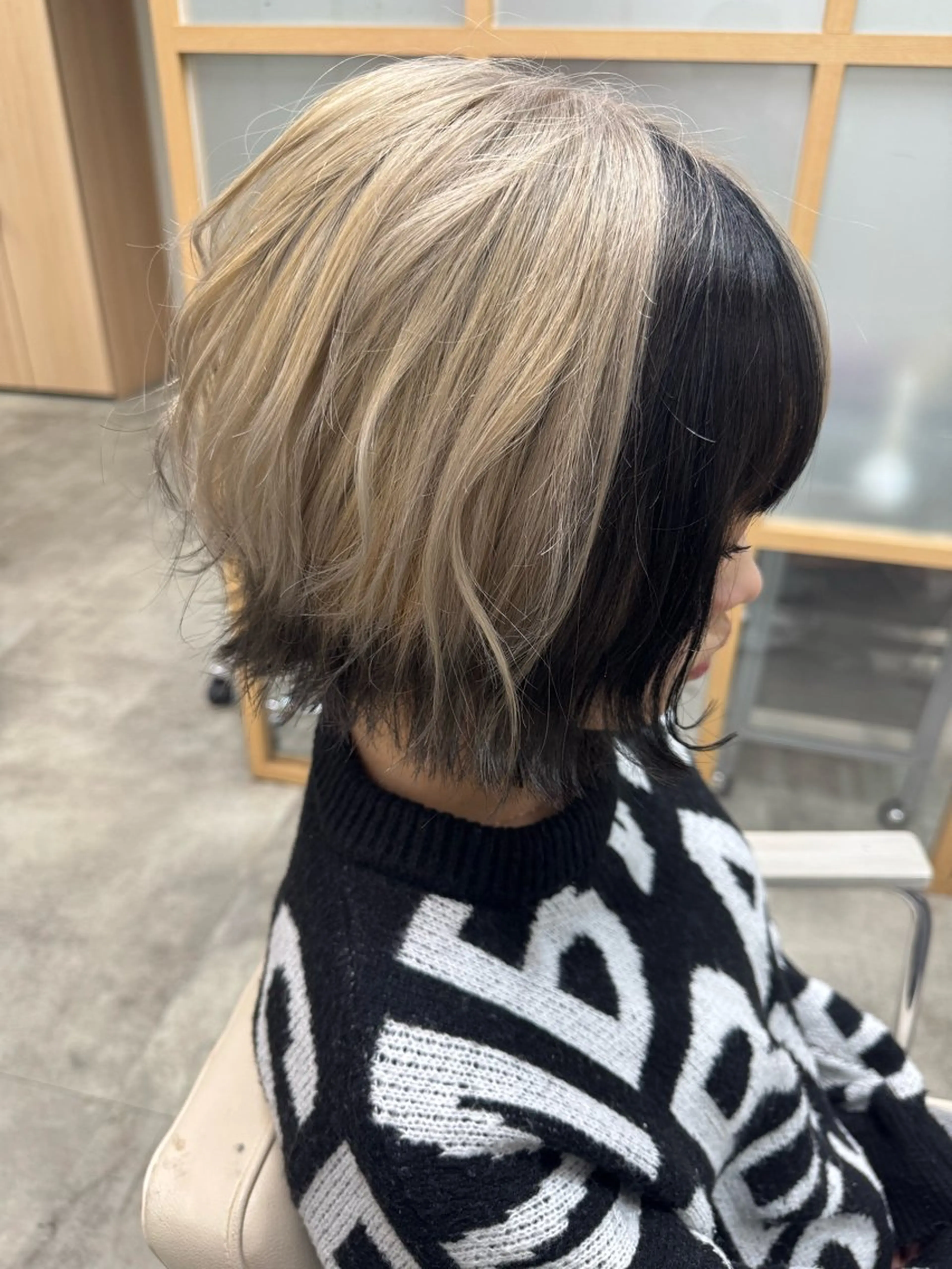 ショート カラー ヘアアレンジ ヘアカラー トリートメント S.BLOOM 川崎 翔哉のヘアスタイル