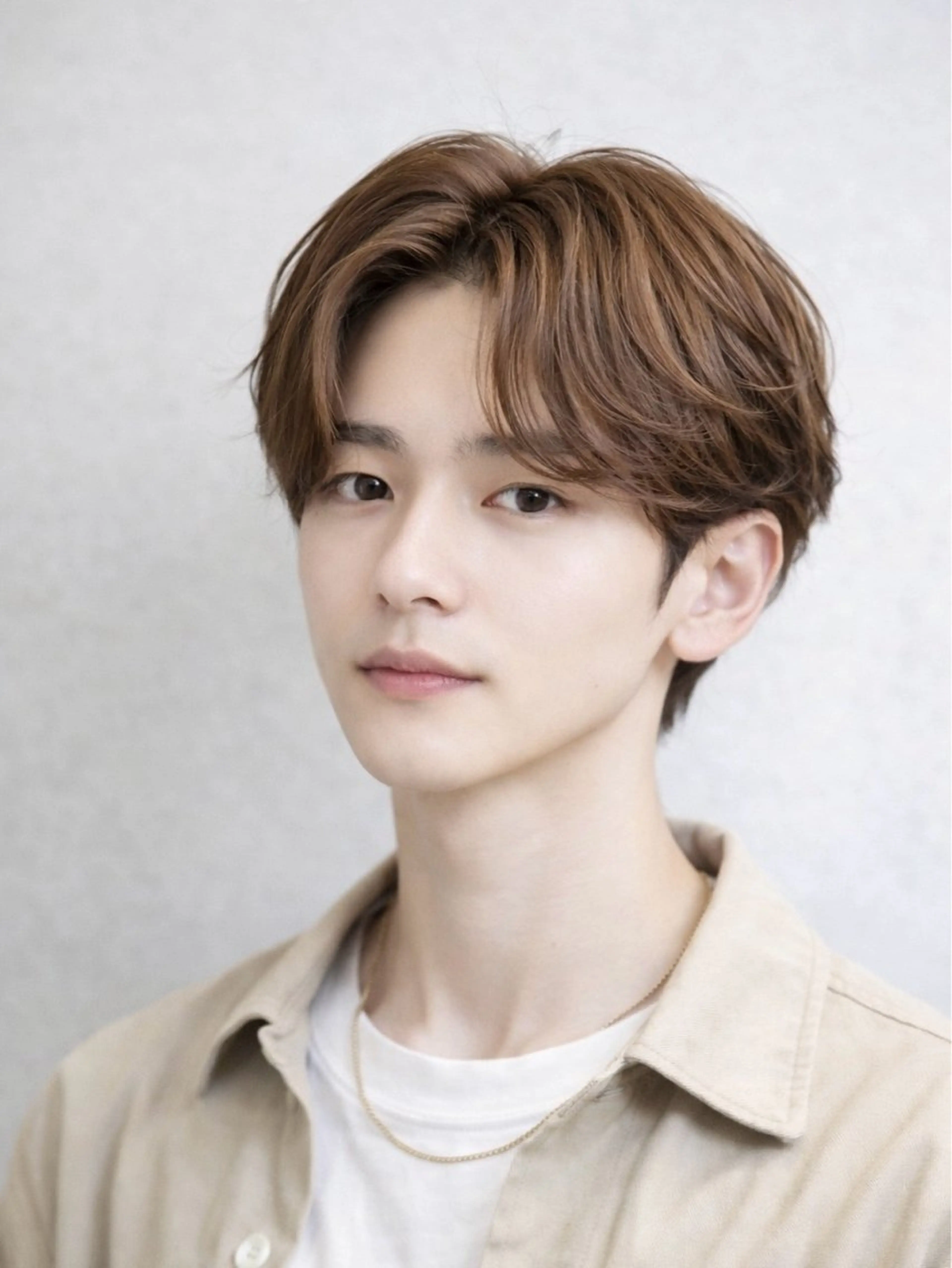 ショート パーマ メンズ ビジネス センターパート フェードカット フェザーパーマ メンズ韓国風 カット パーマ トリートメント ヘアセット 新宿メンズ専門 モテ清潔感パーマ特化のヘアスタイル