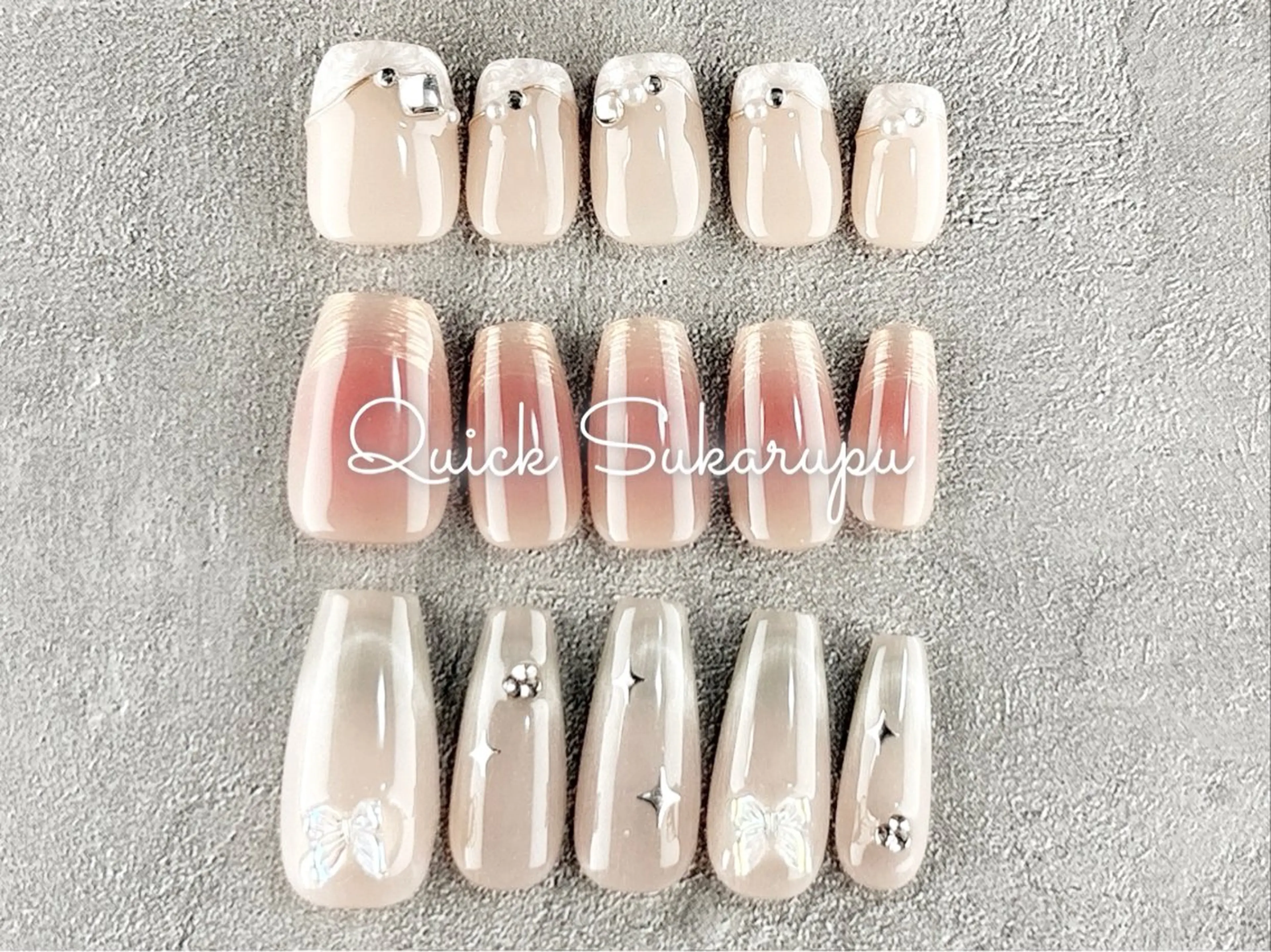 ネイル ハンドネイル Quick Sukarupu新宿のネイルデザイン