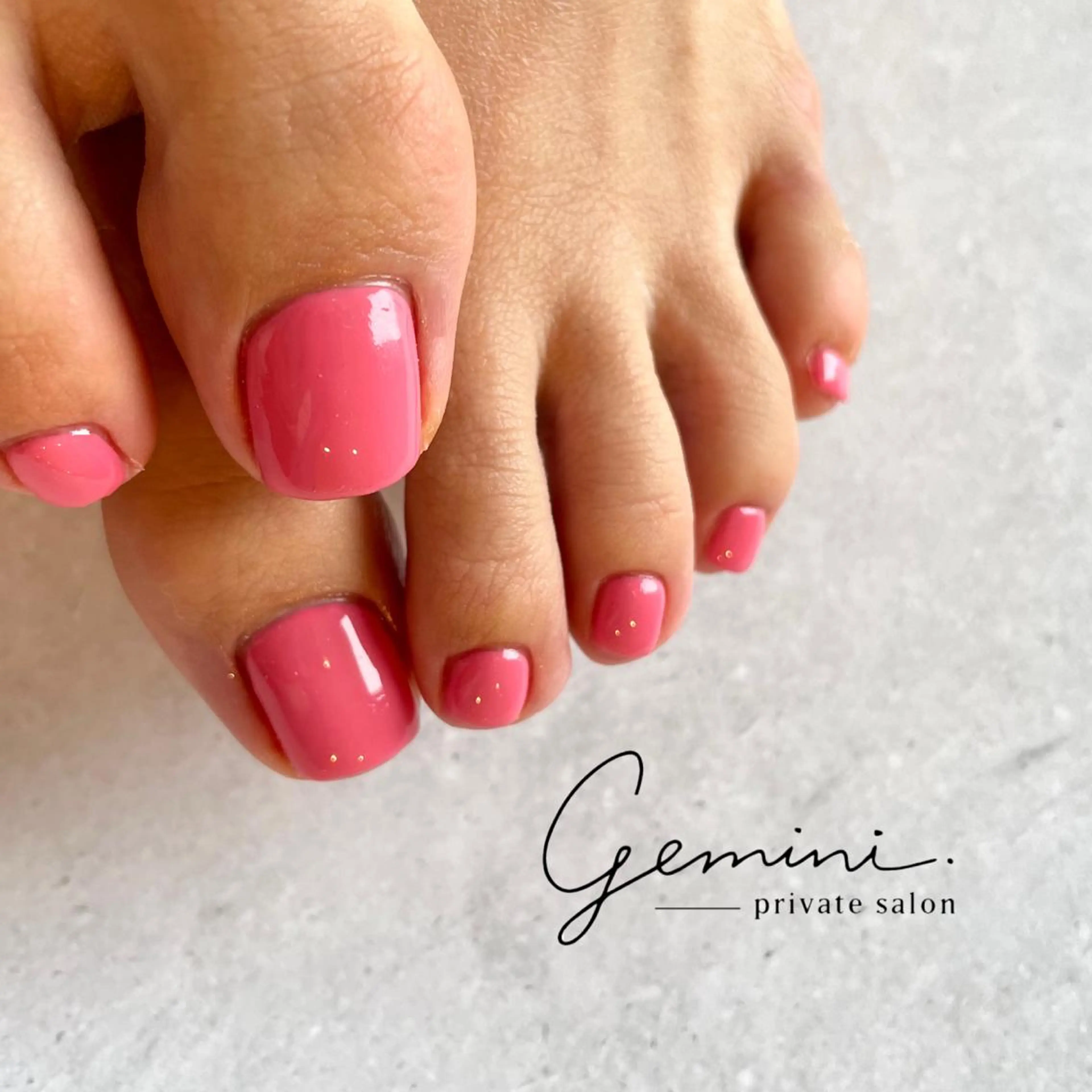 【モデル様募集‼️】フット👣ワンカラー🌈オフなしの写真