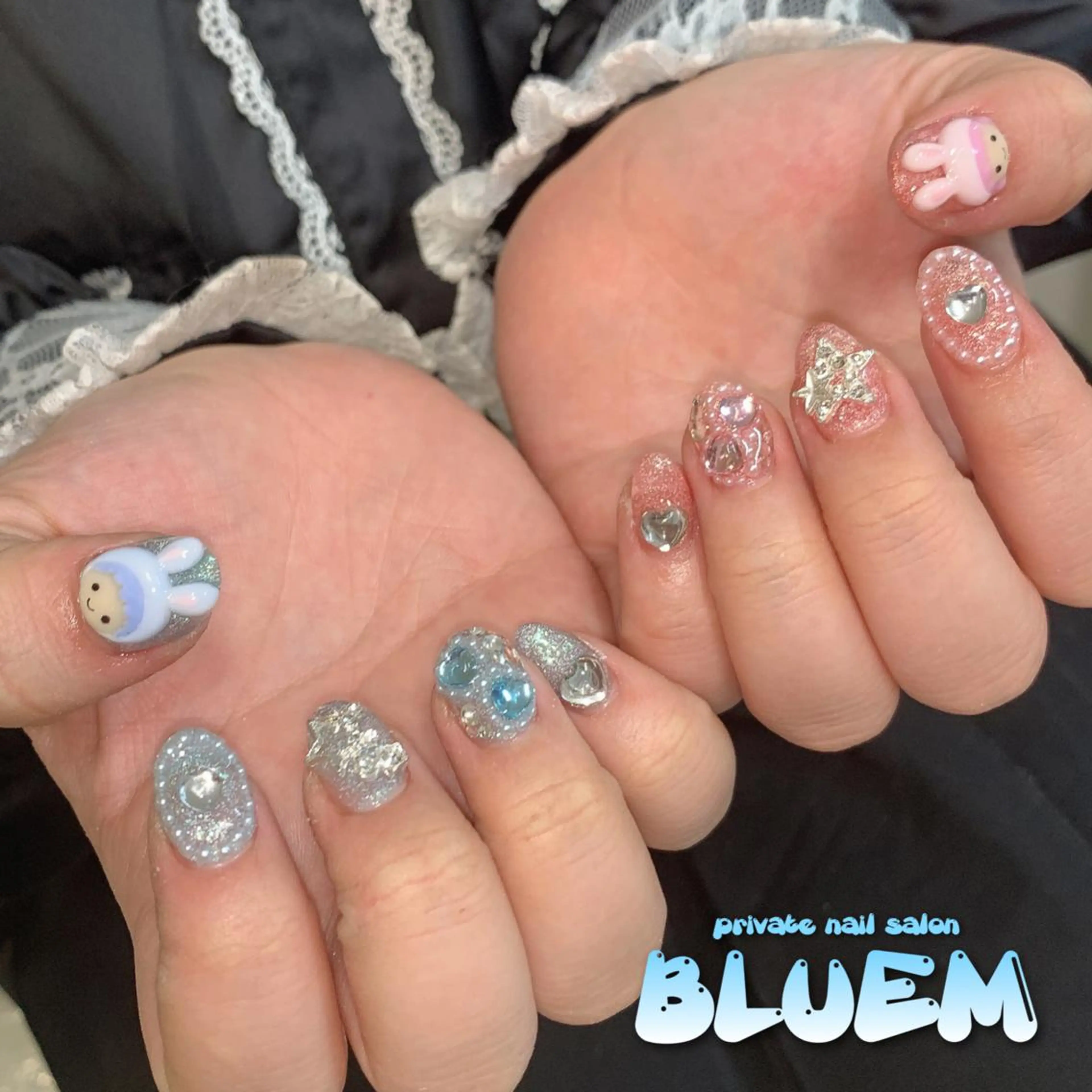 ネイル ハンドネイル BLUEM なな🐶のネイルデザイン