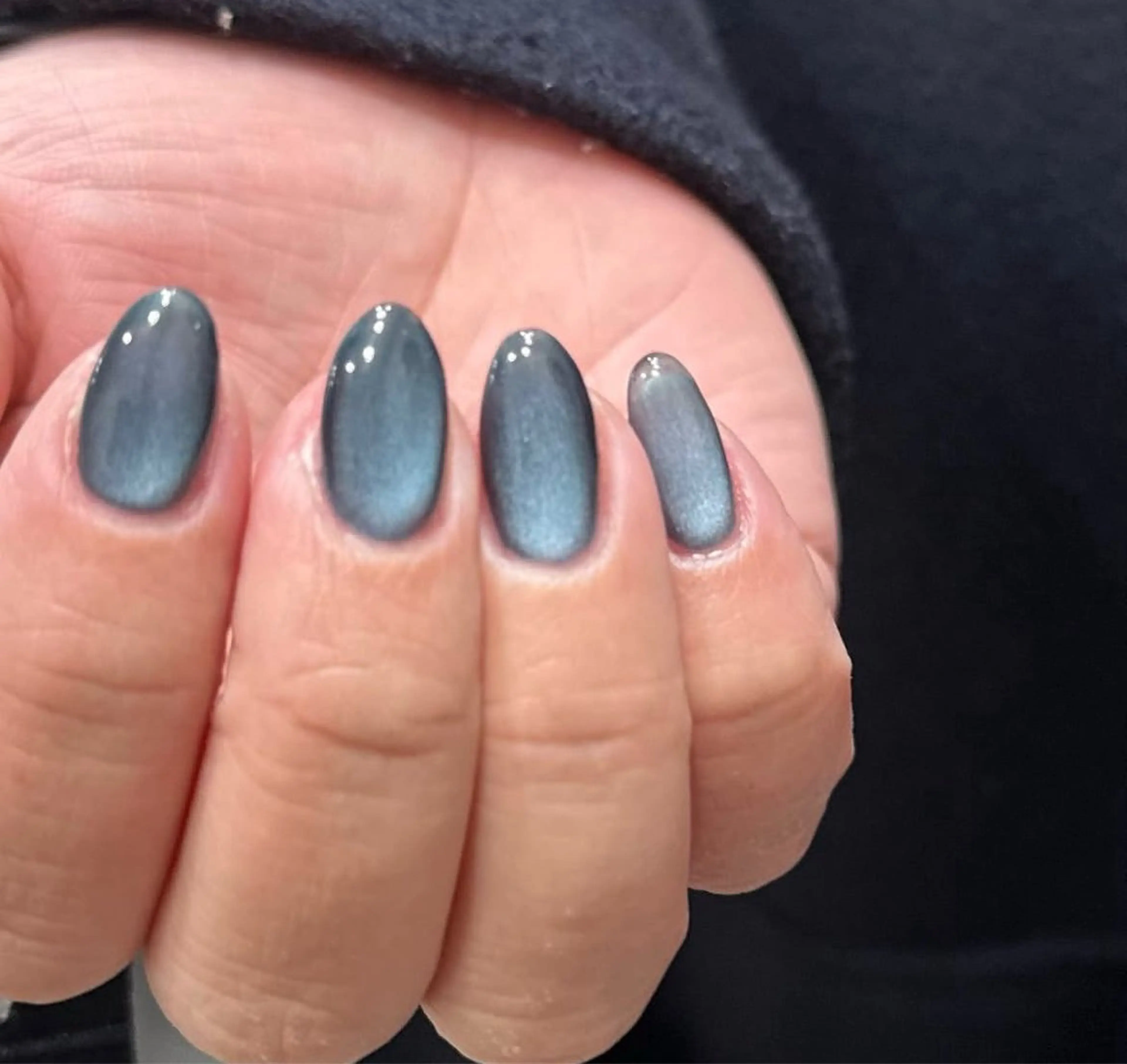 ネイル アートネイル オーロラネイル クリアネイル 長さ出し フレンチネイル K Kのネイルデザイン