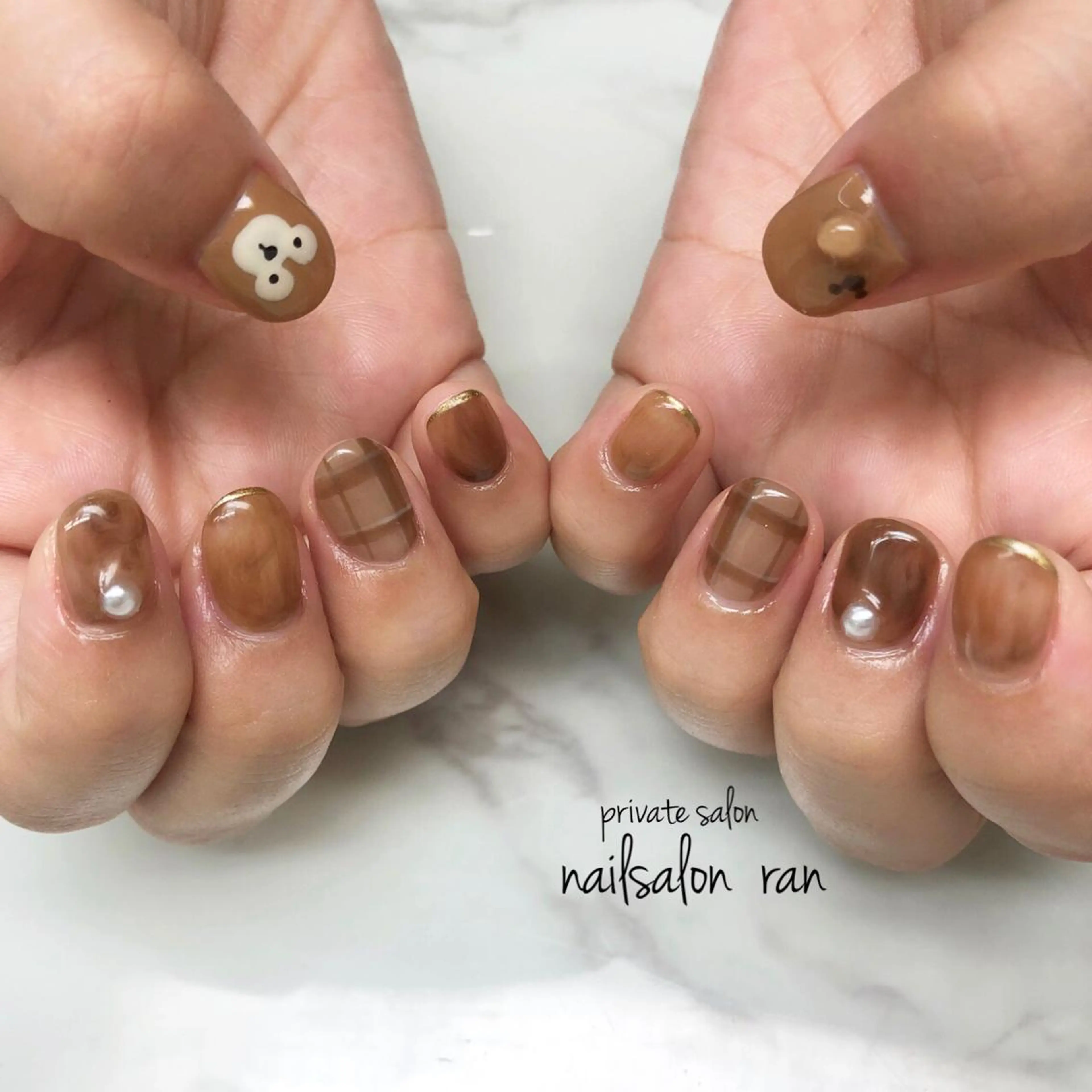ネイル 持ち込み nailsalon ranのネイルデザイン