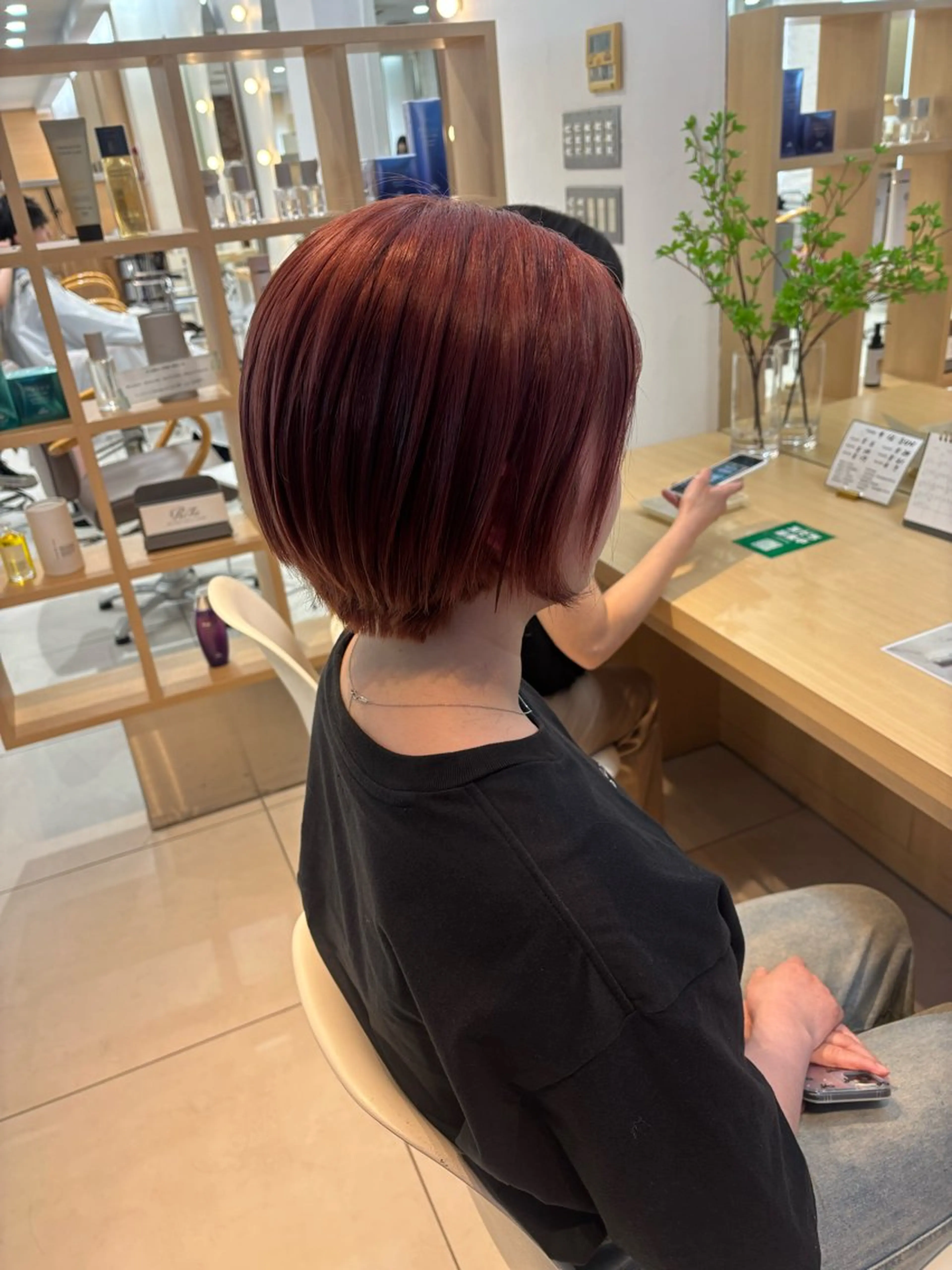 ショート カラー 💈メンズパーマ カラー💈momoのヘアスタイル