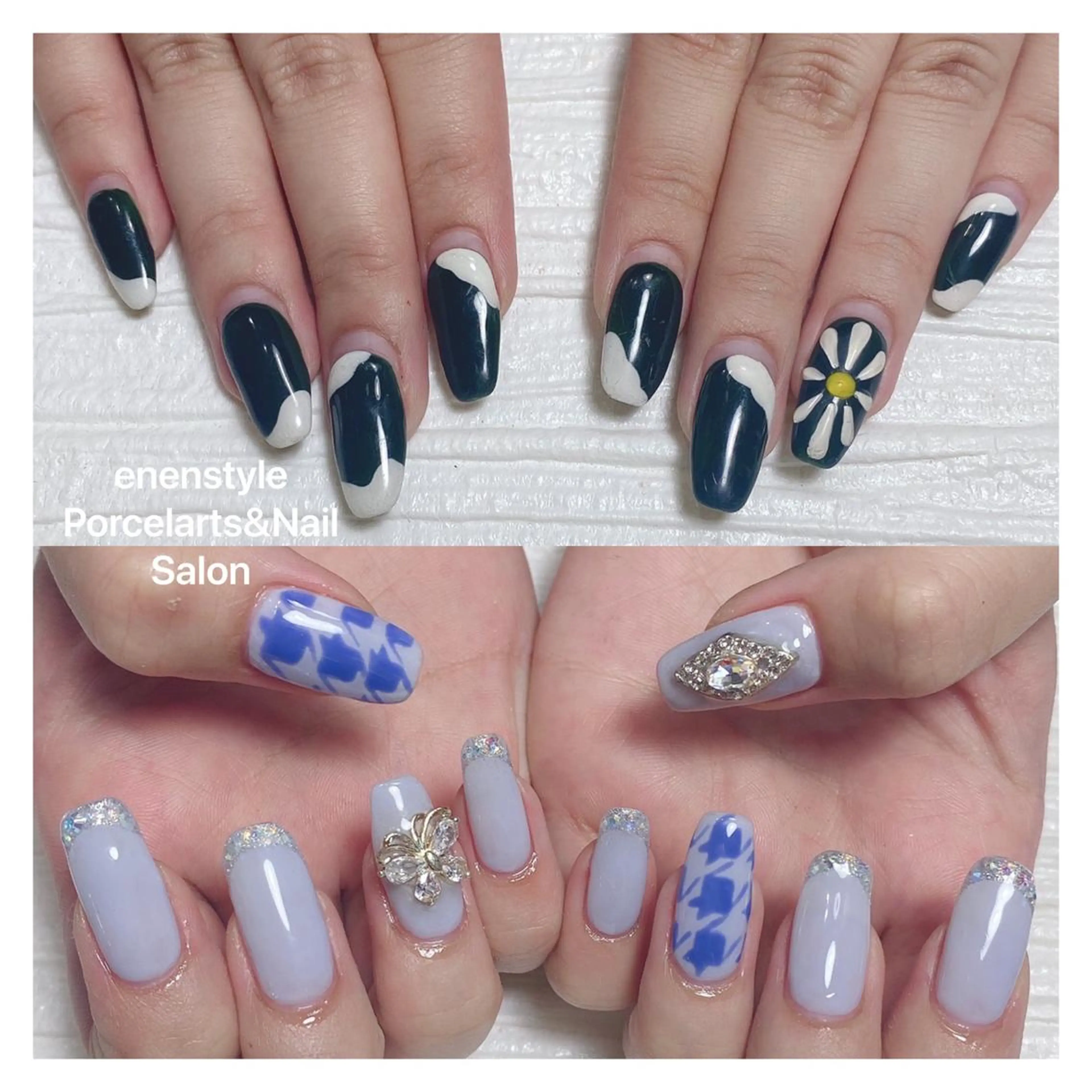 ミディアム ネイル 👑enen style👑のネイルデザイン