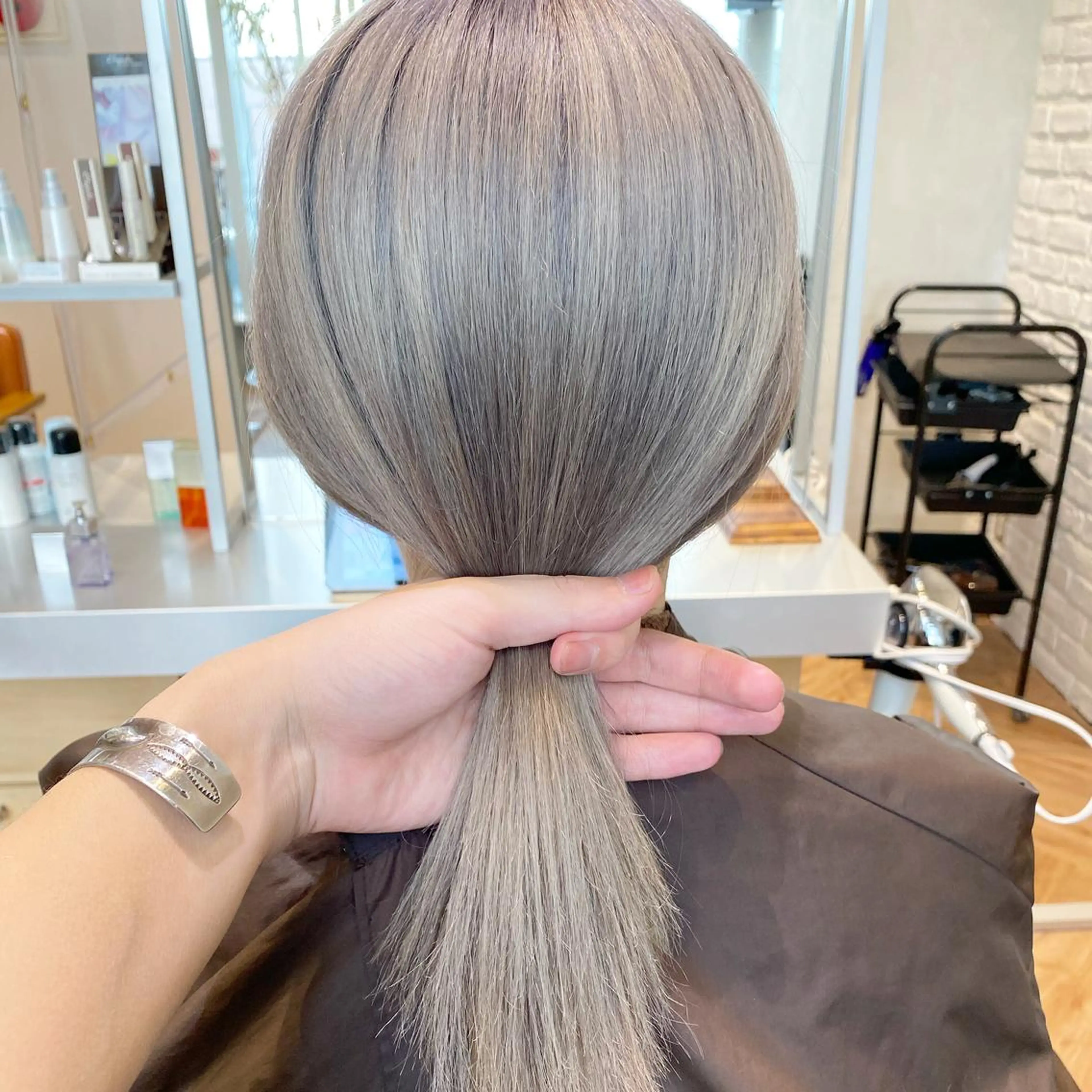 ミディアム カラー DX share salon渋谷所属・カラー系/カット特化 🟠オオタキマサシのヘアスタイル