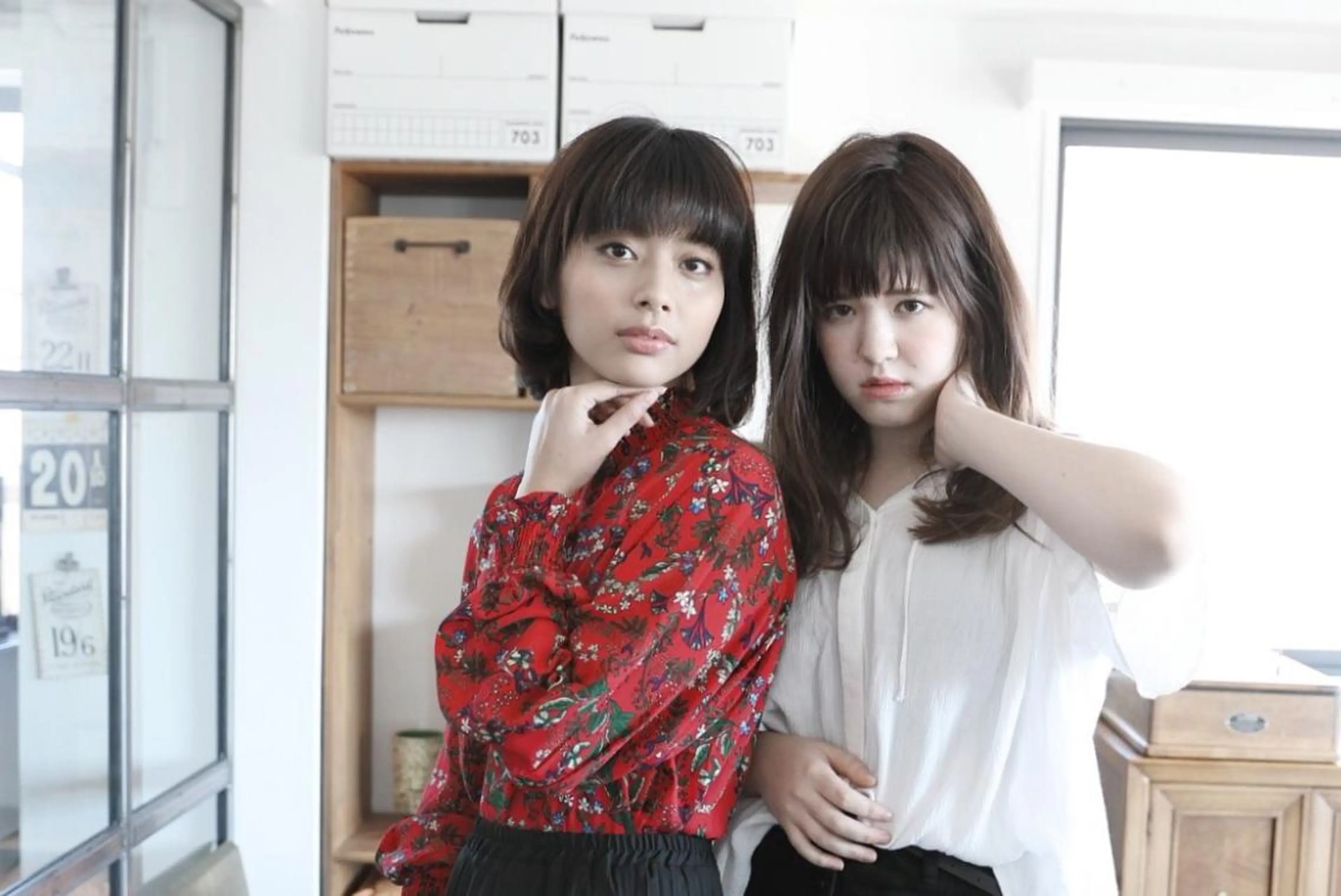 ミディアム ハイライト 髪質改善 小顔カット Endearing 銀座/レイヤーカットのヘアスタイル