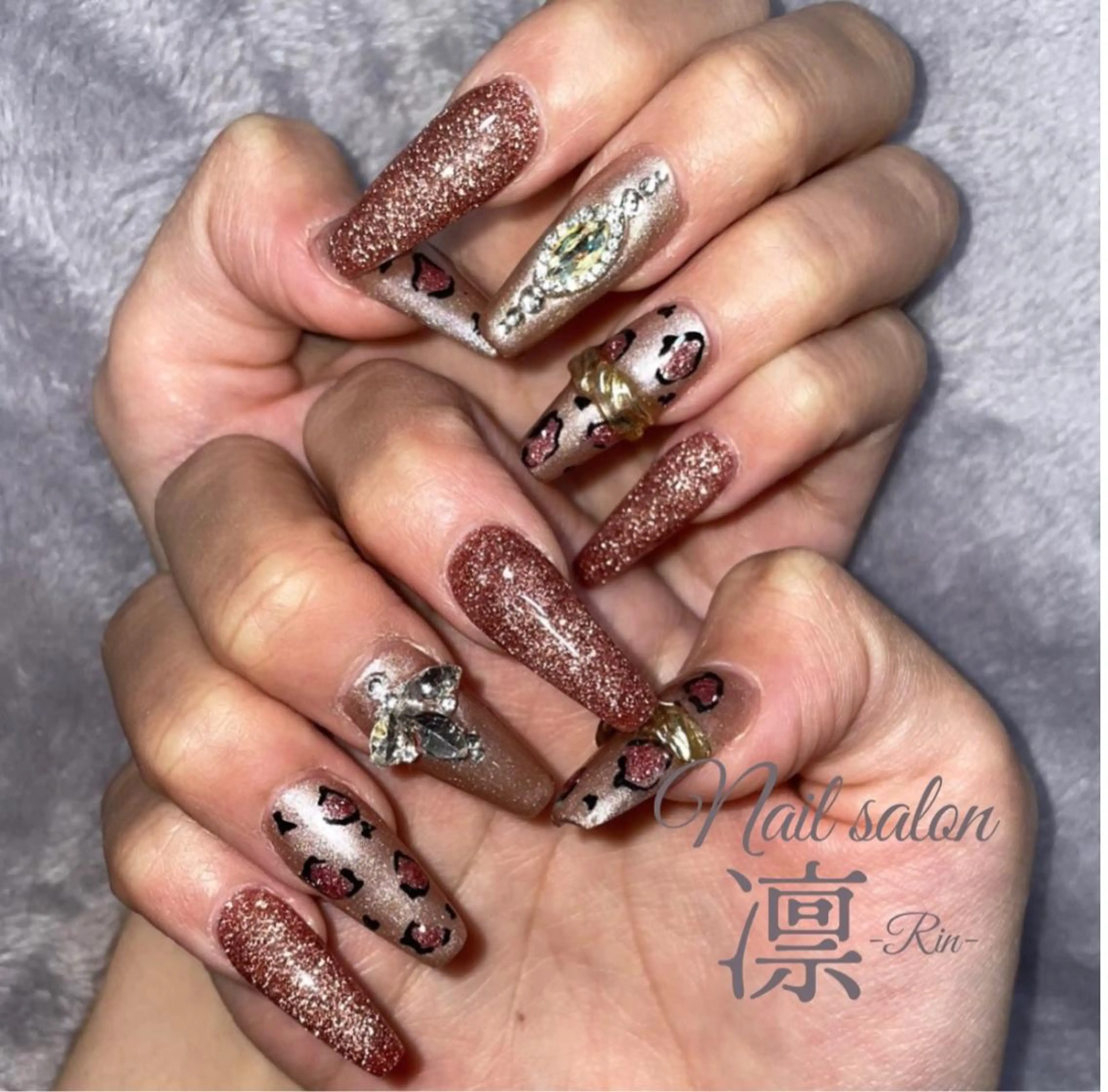 ネイル スカルプネイル private salon凛のネイルデザイン