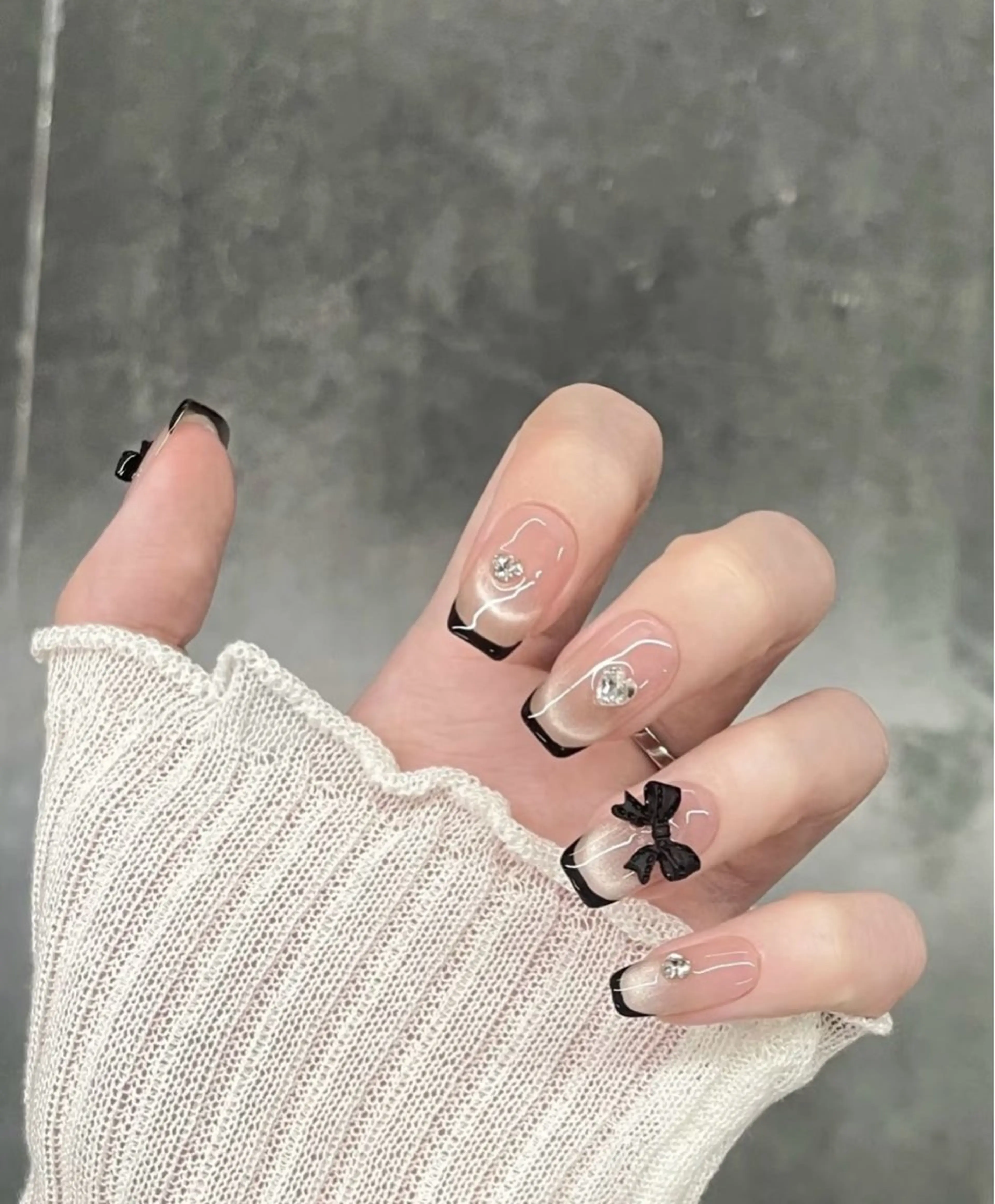 ネイル アートネイル チークネイル 長さ出し フットネイル ジェルネイル 山田 由奈のネイルデザイン