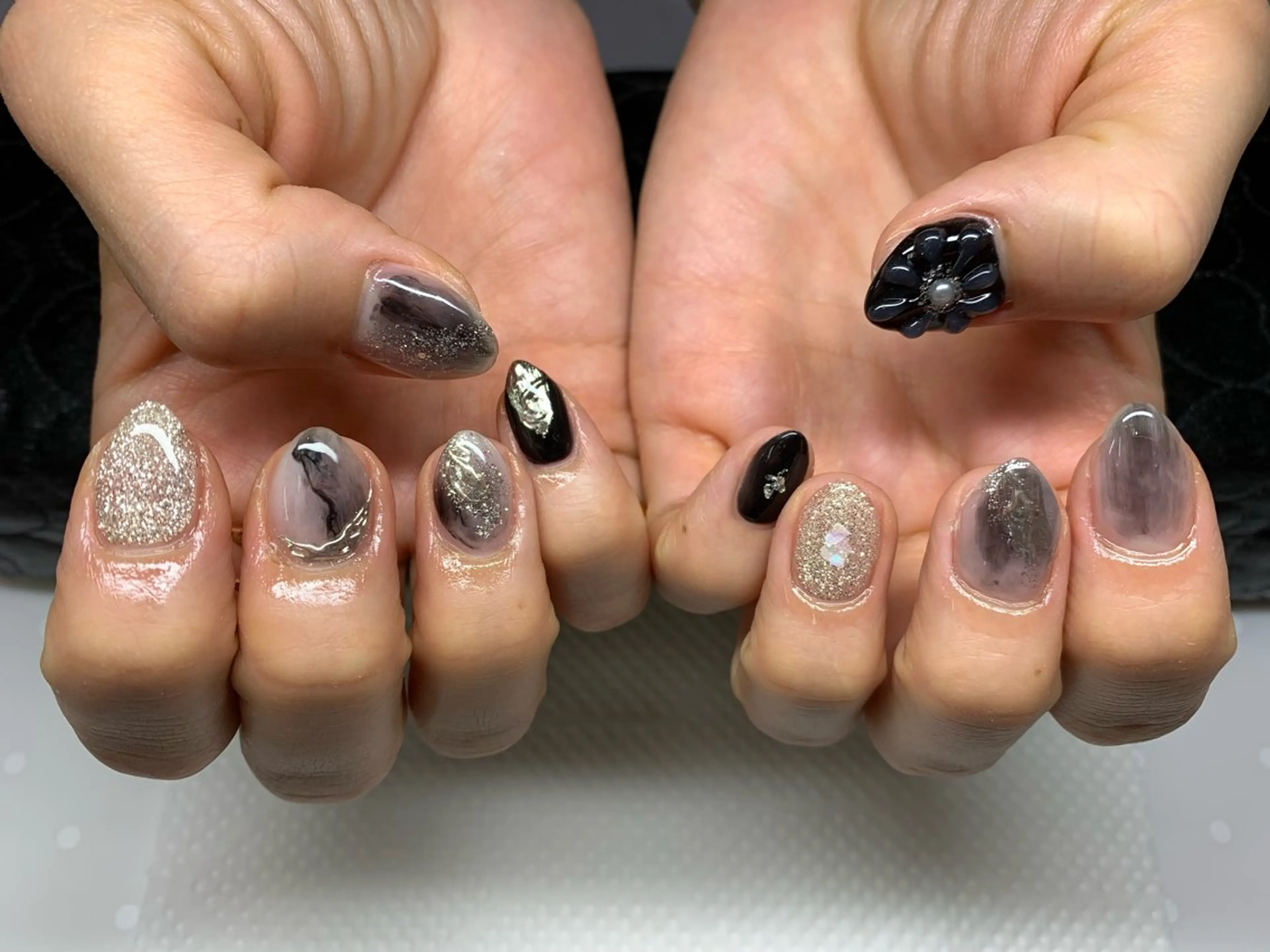 ネイル ニュアンスネイル my nail plus野江内代のネイルデザイン