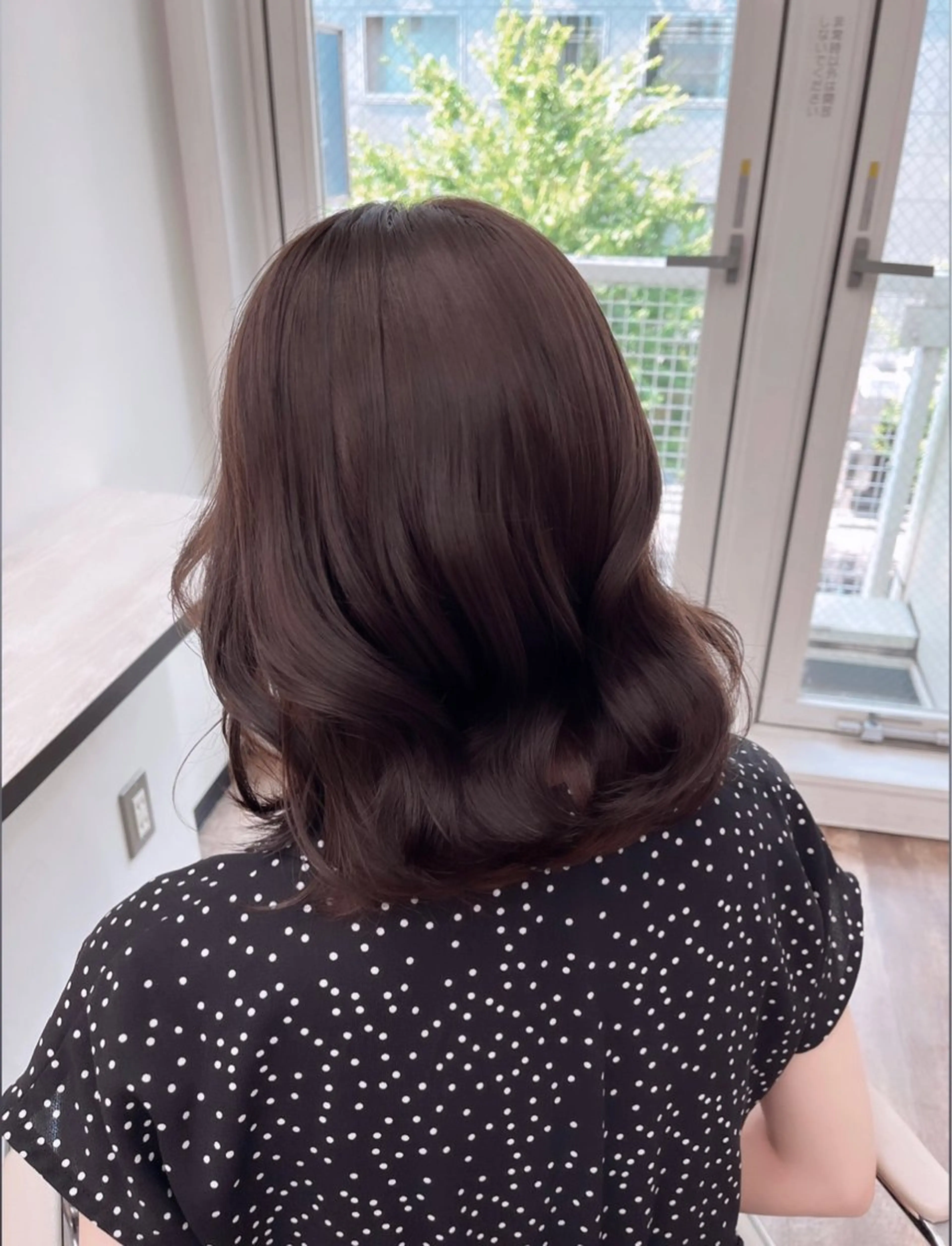 ミディアム 髪質改善/ TECHIのヘアスタイル