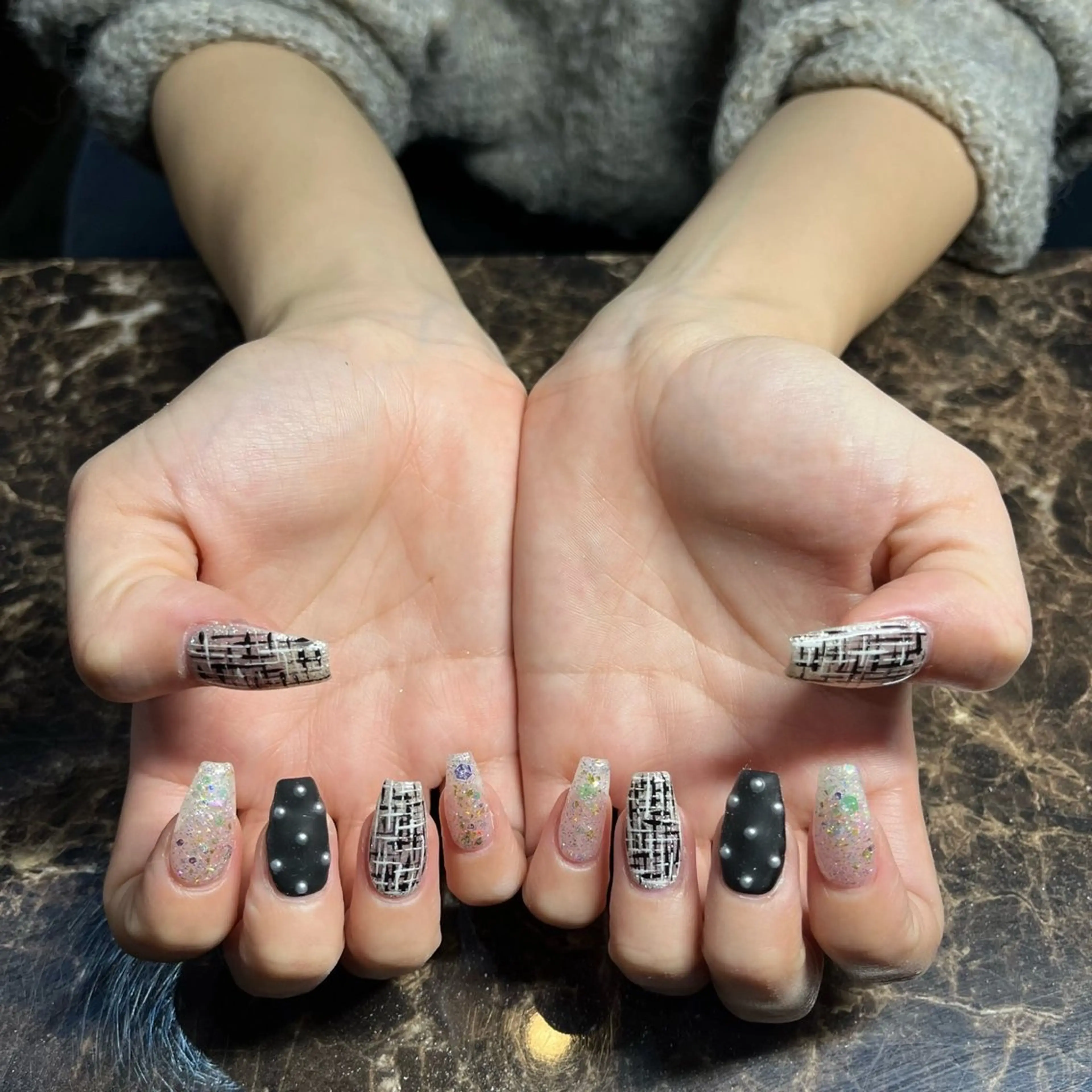 ネイル ハンドネイル IROHA nail Ami🐊🎀のネイルデザイン