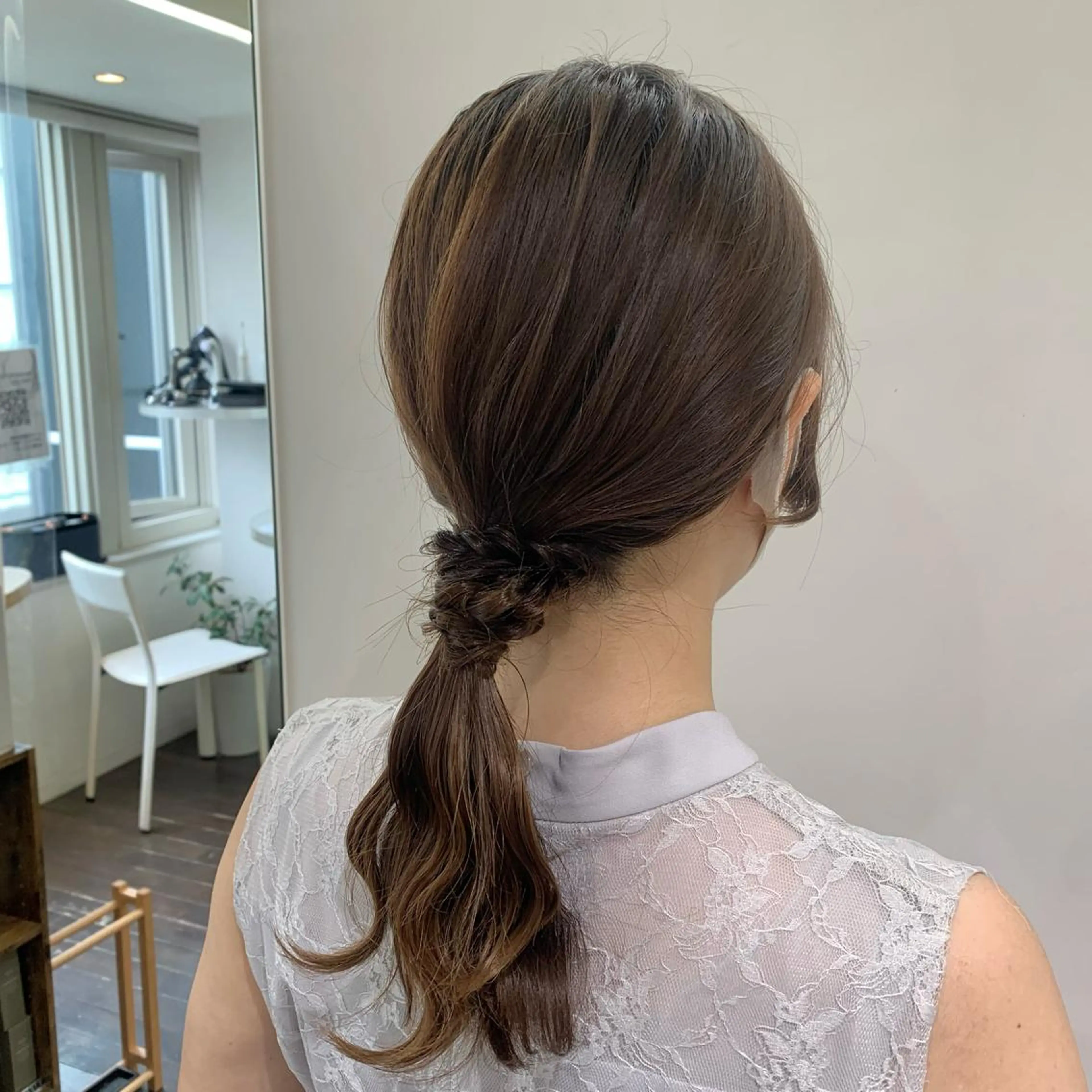 ヘアアレンジ デジタルパーマ🫧 韓国風ヘア🫧サクラのヘアスタイル