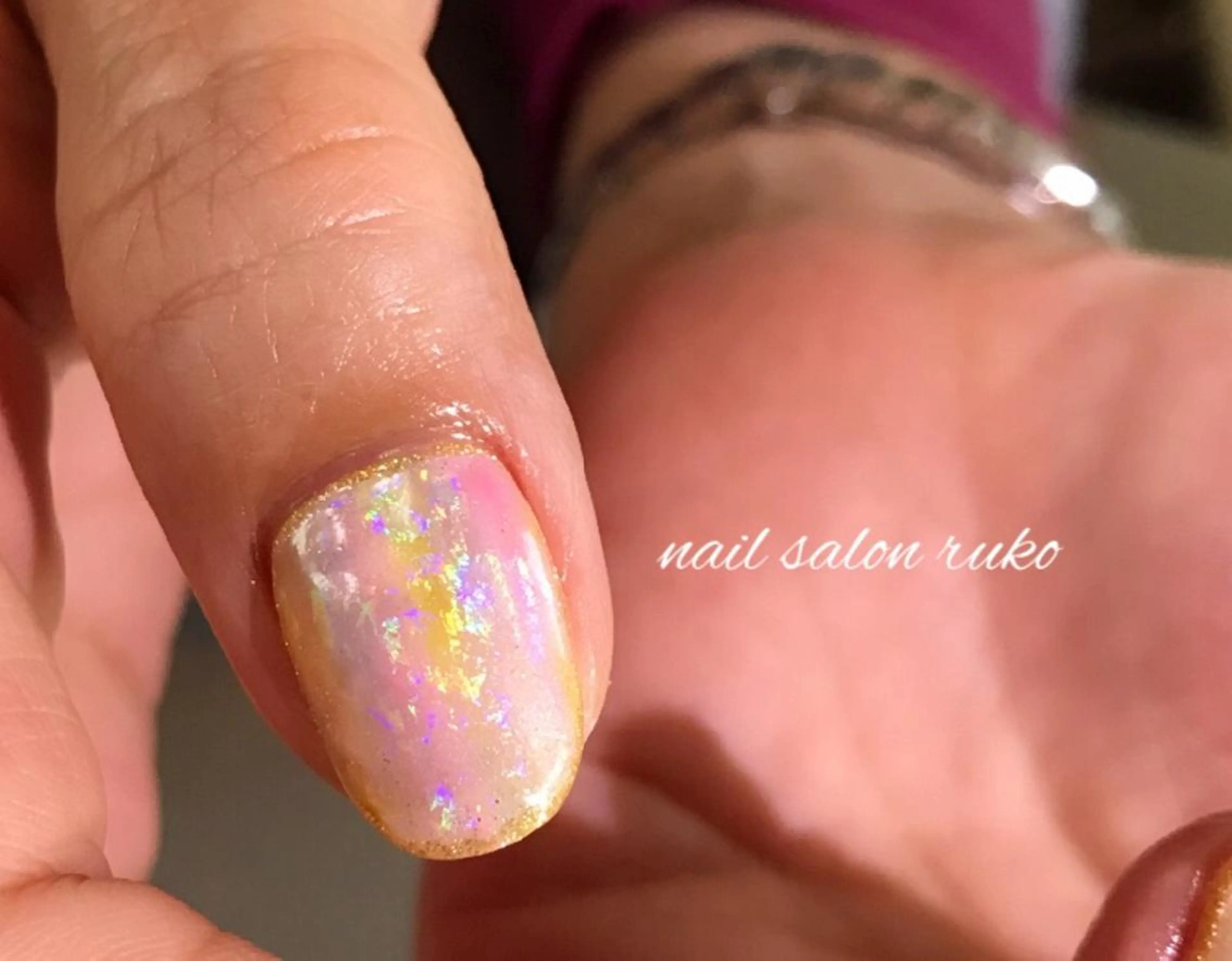 ネイル オーロラネイル pang akiのマツエク・マツパデザイン