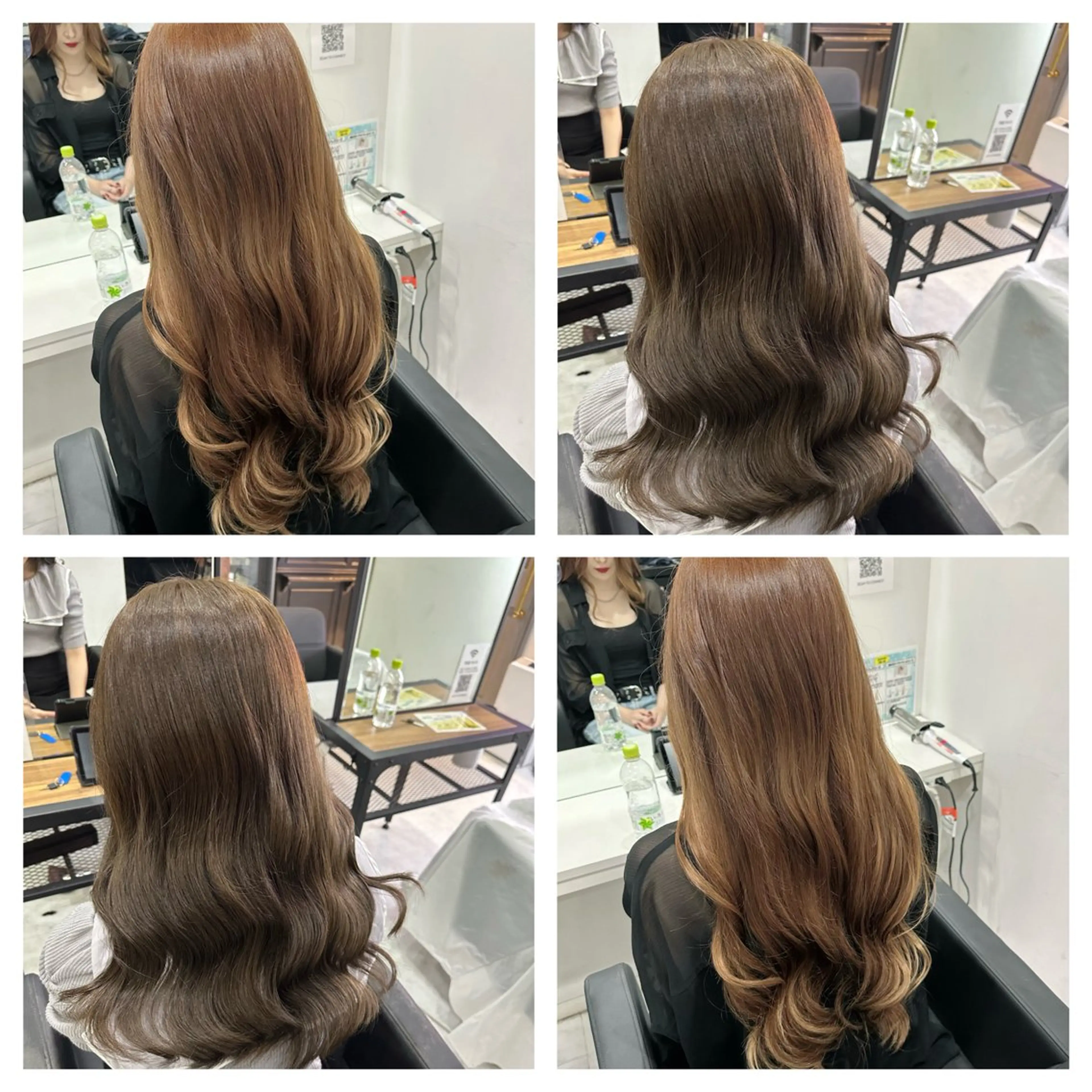 セミロング カラー ヘアアレンジ ブリーチ 透明感カラー ブリーチなしカラー 🎀推し活ヘアー🎀 Yuuna🐰💖のヘアスタイル