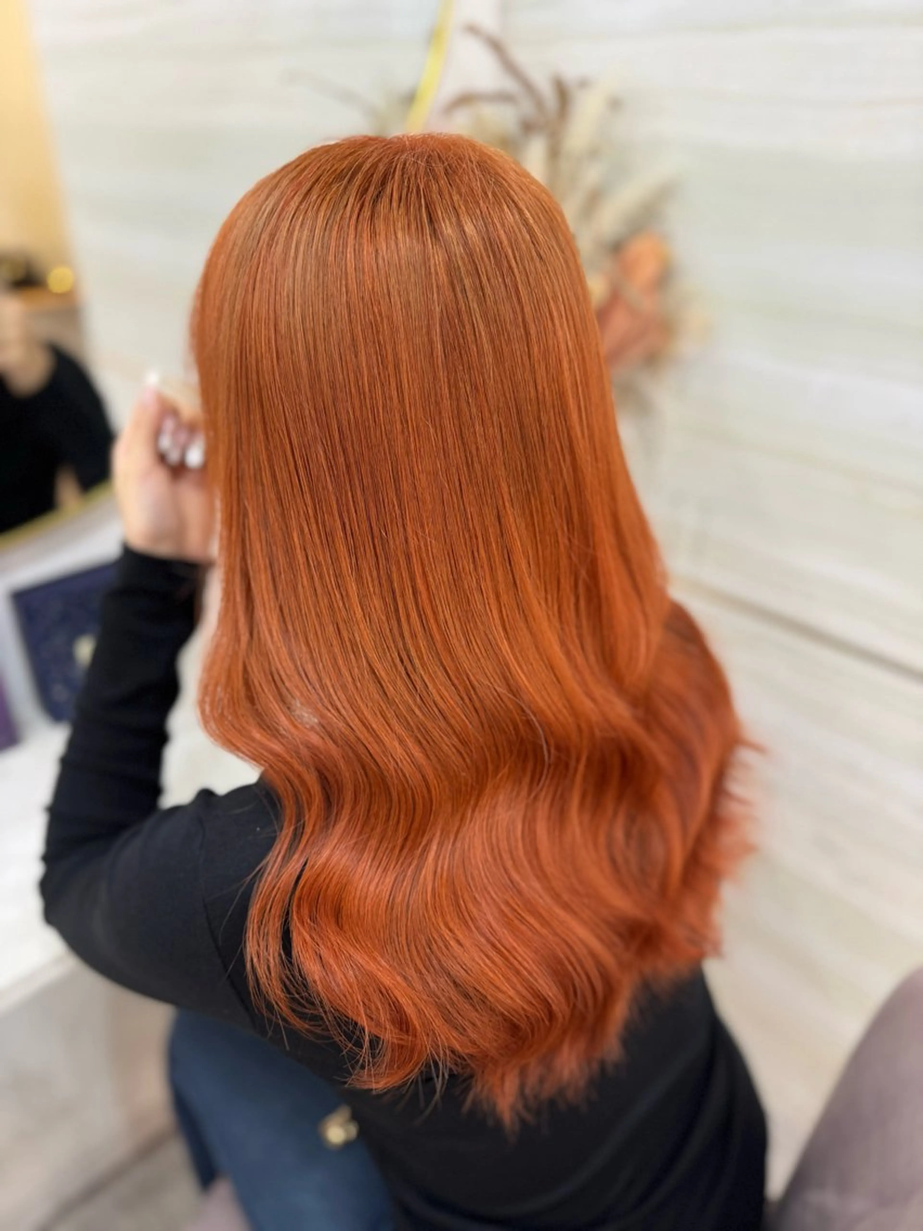 ロング カラー ヘアカラー 🩶mana🩶艶髪 /カラーオンカラーのヘアスタイル