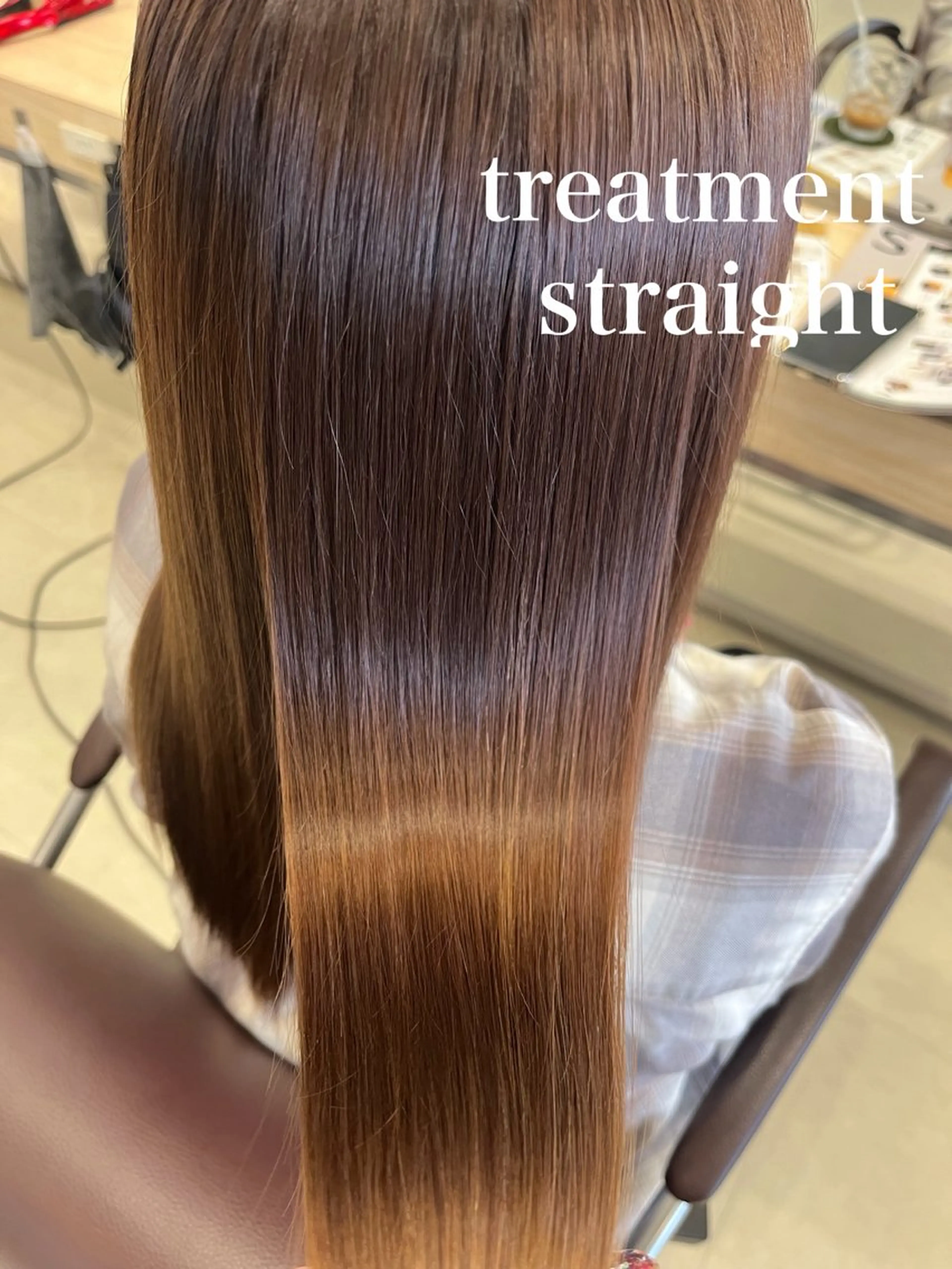 カット+TOKIO de SINKA縮毛矯正の写真