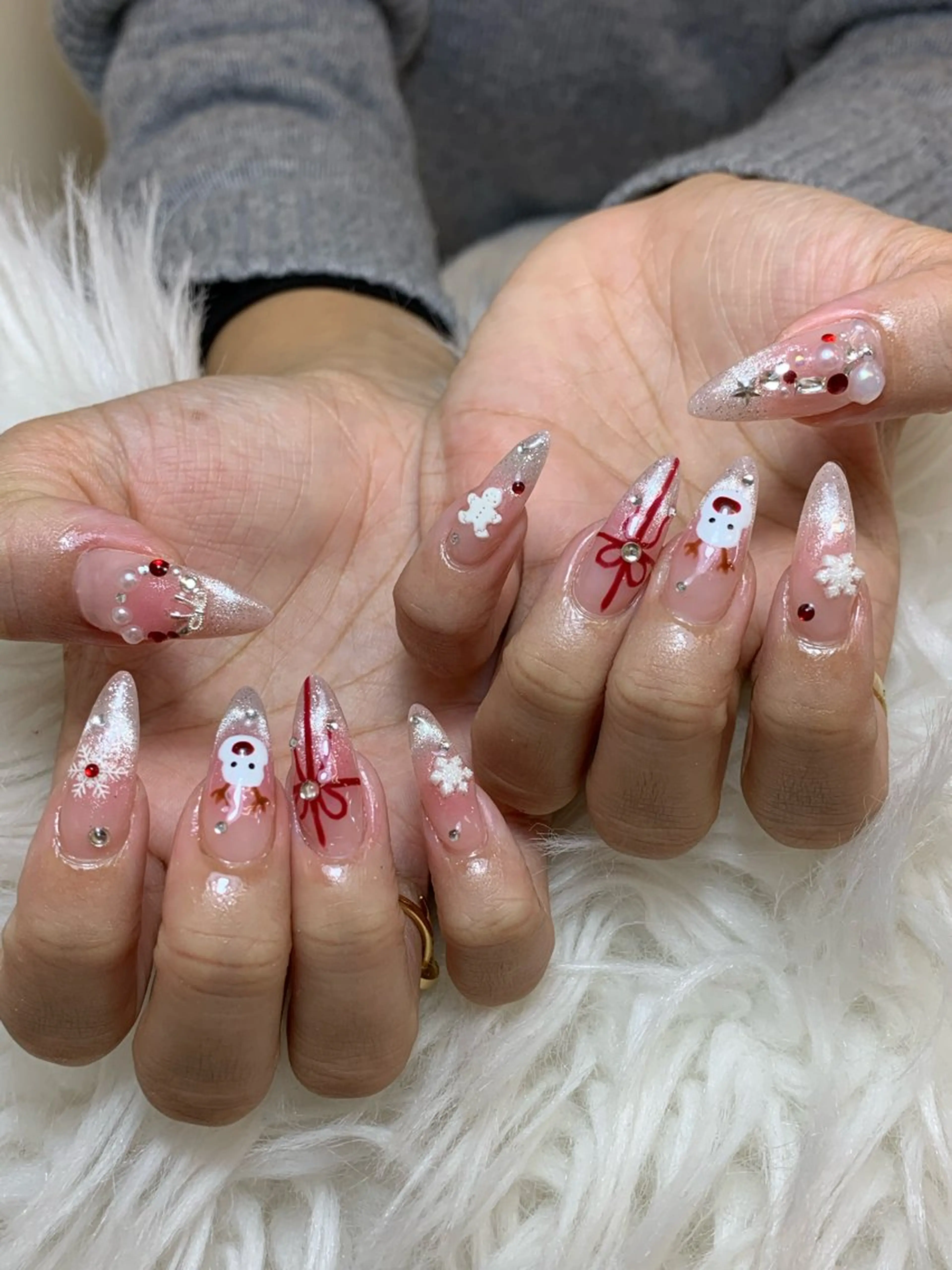 ネイル ハンドネイル ハンドケア Anh Nail 歌舞伎町のネイルデザイン