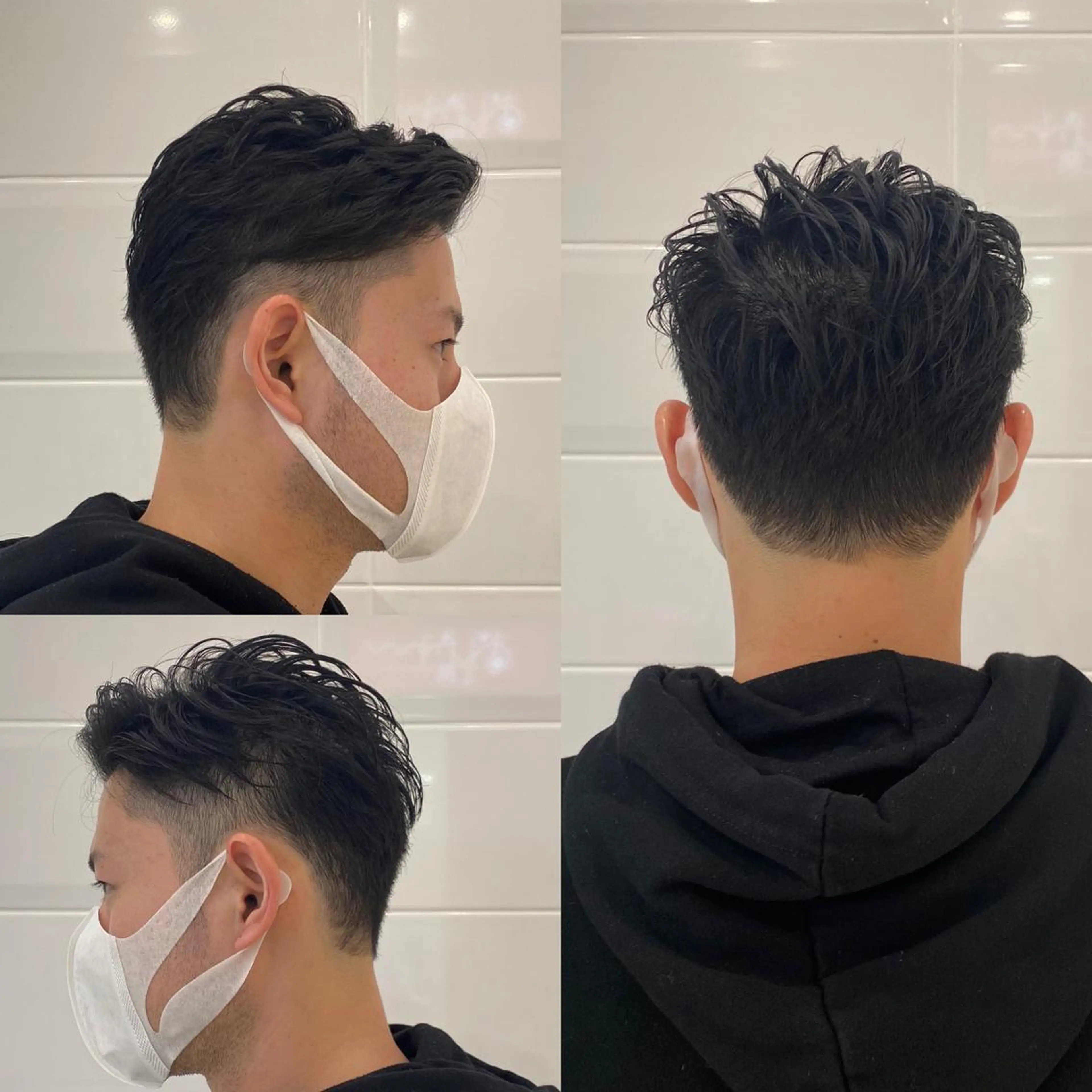 メンズ ツーブロック 刈り上げ 竹内 美貴のヘアスタイル