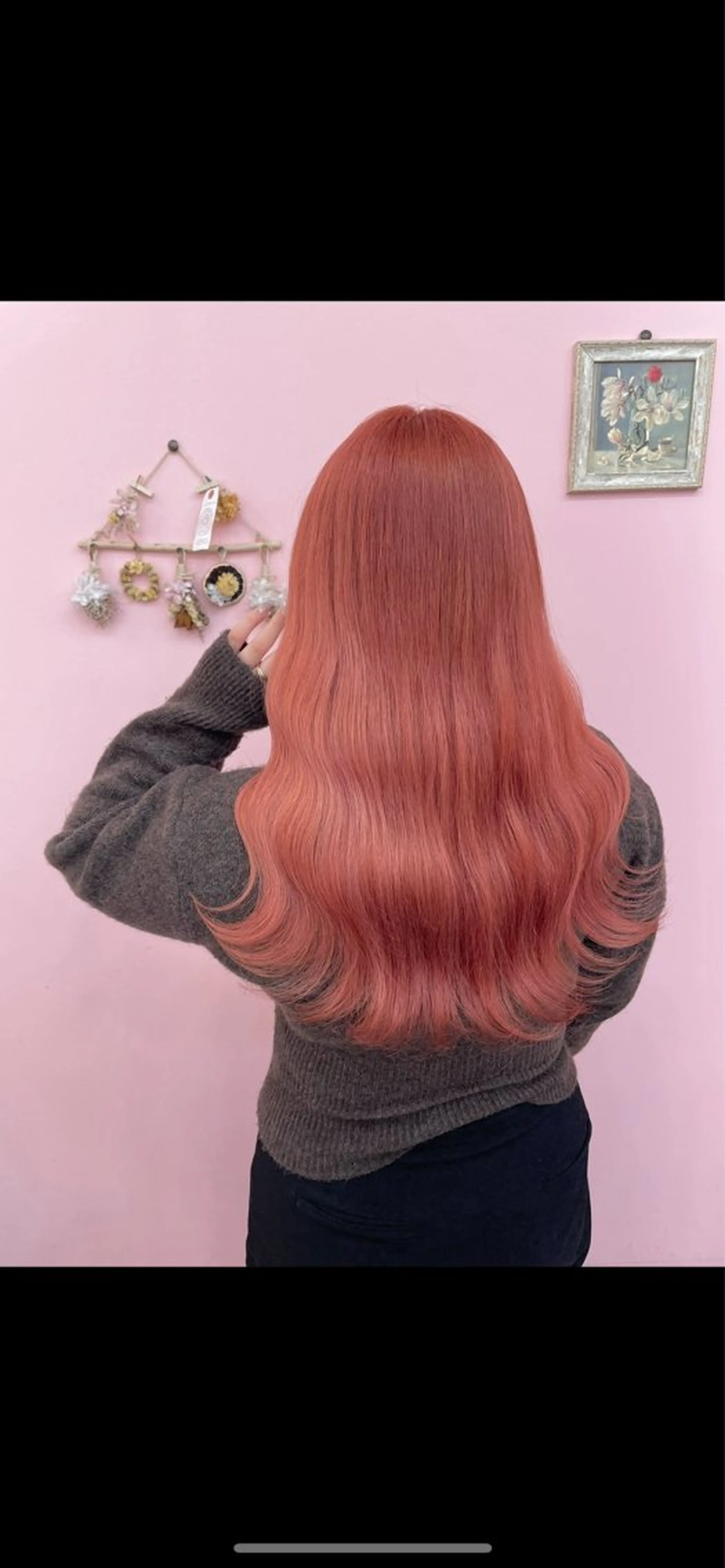 ロング カラー 山本 史奈のヘアスタイル