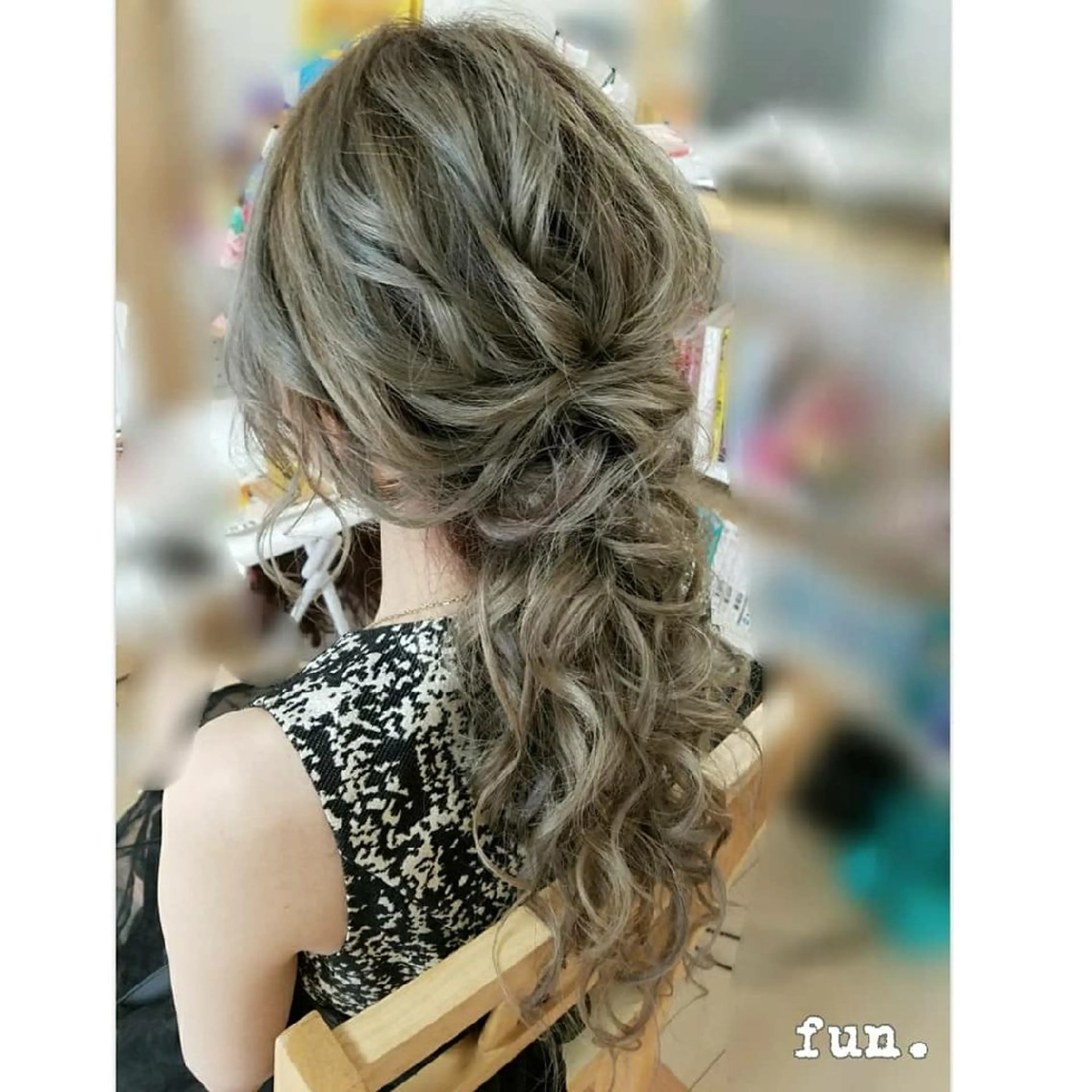 ロング ヘアアレンジ fun./ヘアセット /エクステ/着付のその他イメージ