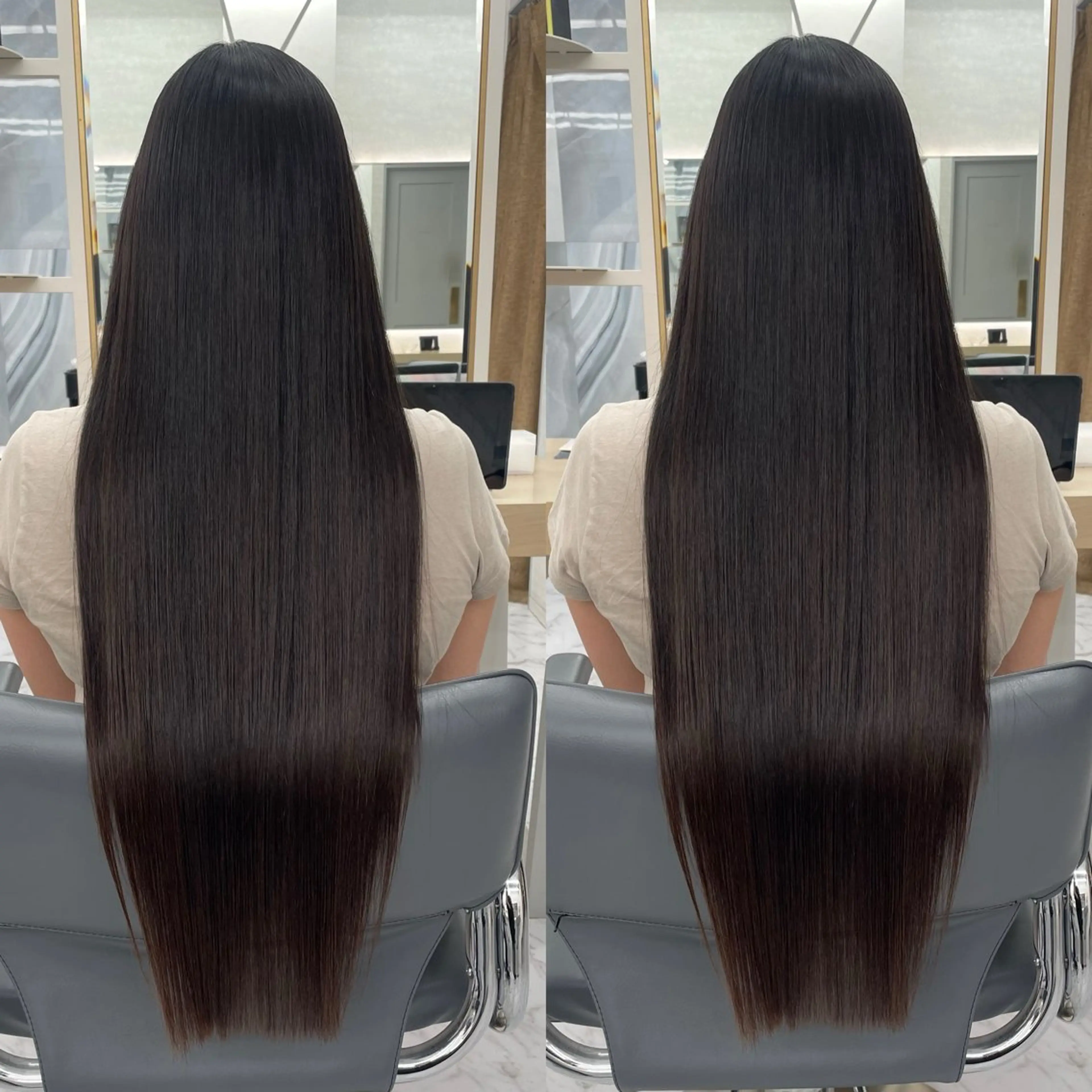 ロング カット ヘアカラー トリートメント 🍫ハイトーン✖︎ 髪質改善🍫柴田のヘアスタイル