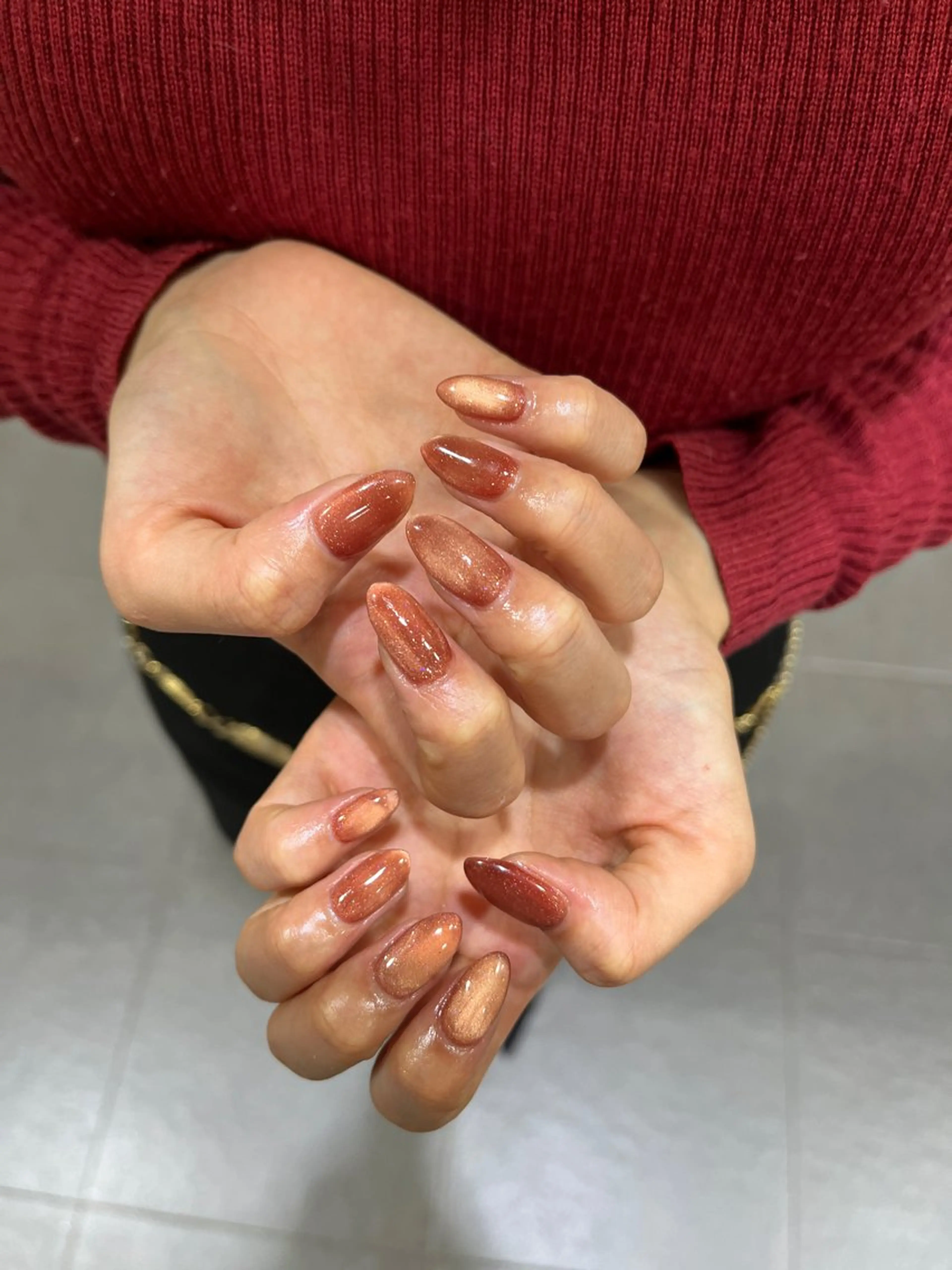 ネイル ハンドネイル waka❤️✨ レイヤーボブ/エクのヘアスタイル