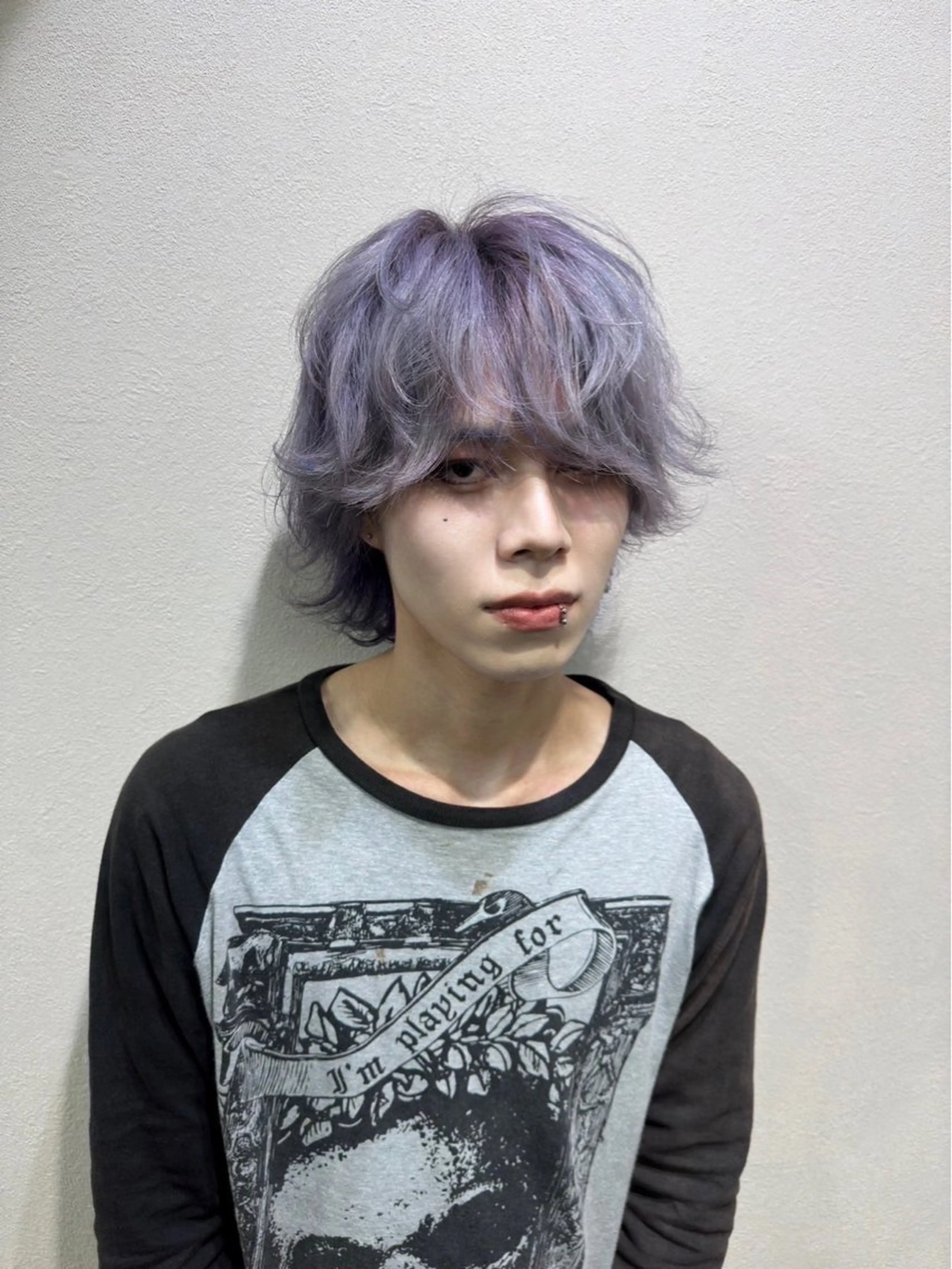 ショート カラー メンズ ケアブリーチ特化✨/ 艶カラー/エクステのヘアスタイル