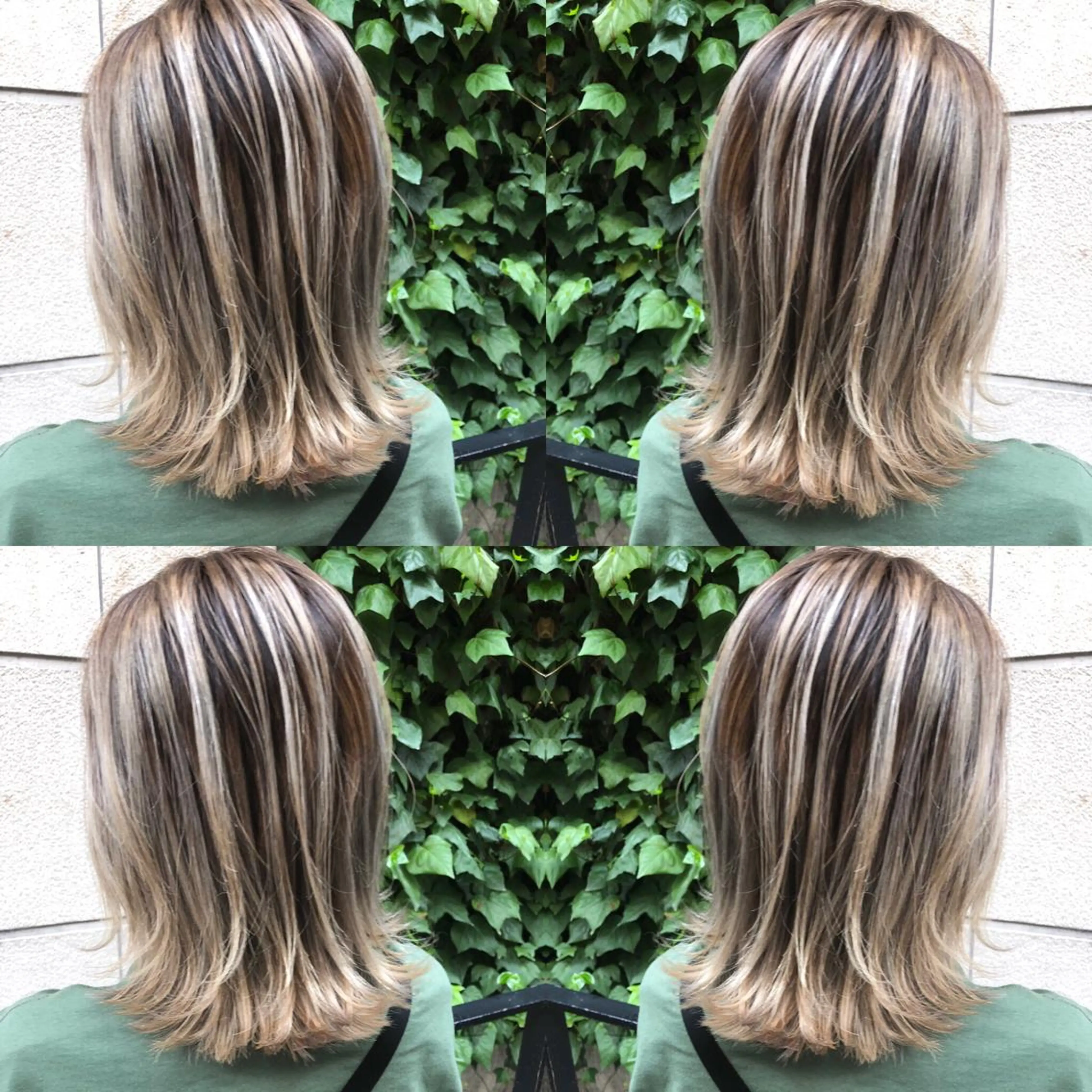 ショート カラー バレイヤージュ レイヤーカット ヘアカラー JILBLAN京都 ショート/ハイライトのヘアスタイル