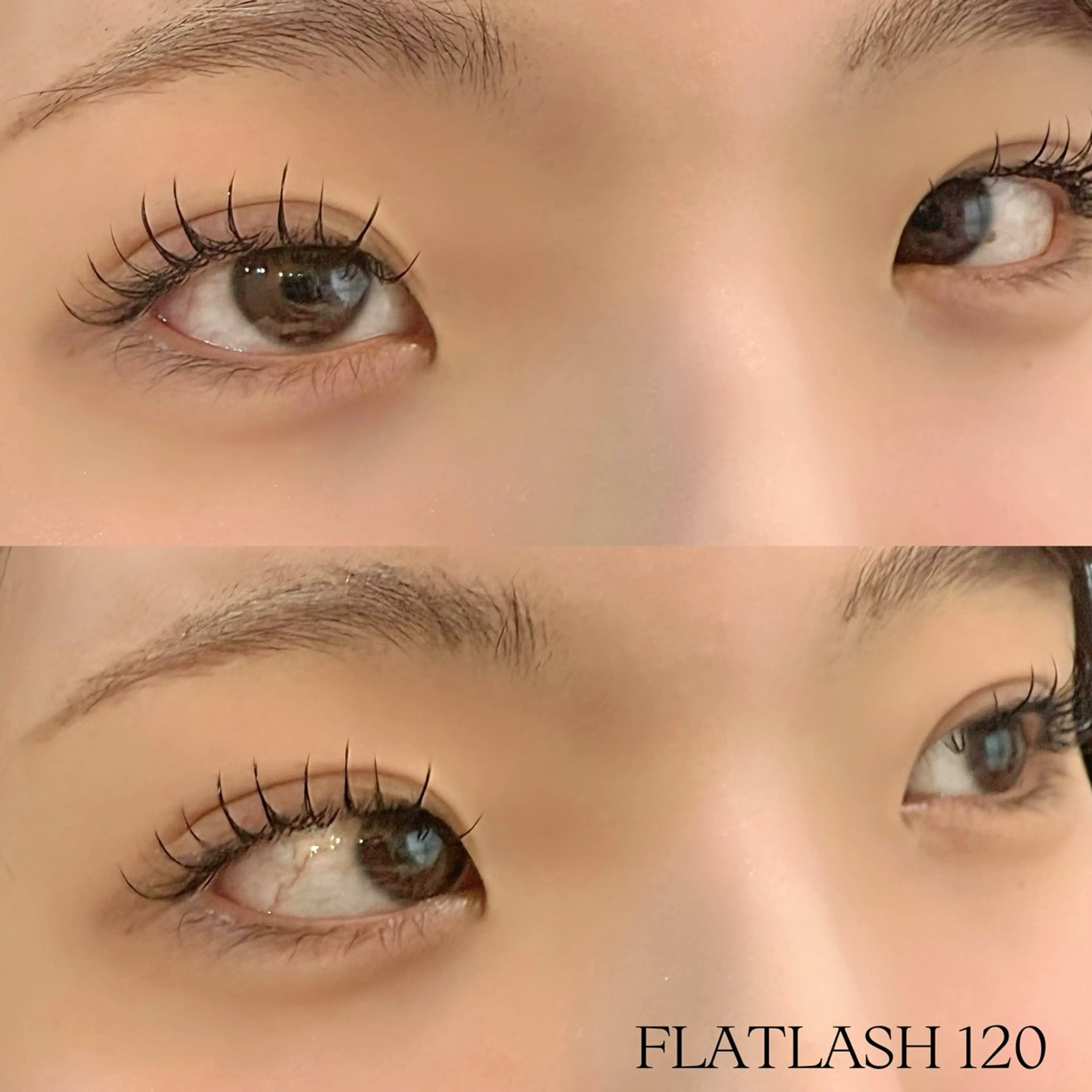 マツエク・マツパ フラットラッシュ mk eyelashのマツエク・マツパデザイン