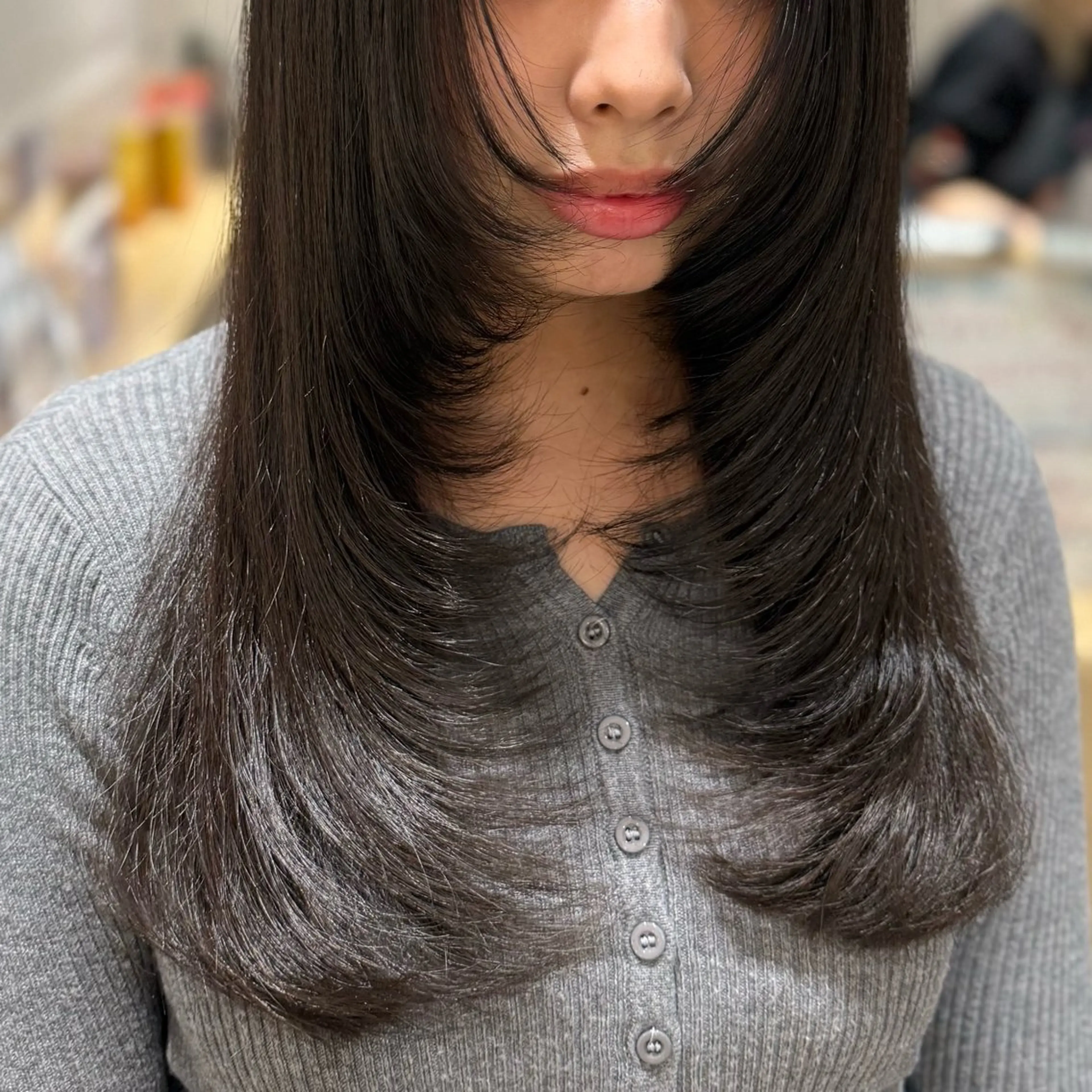 ロング ヘアアレンジ カット トリートメント ヘアセット MIHO / Frames 赤羽のヘアスタイル