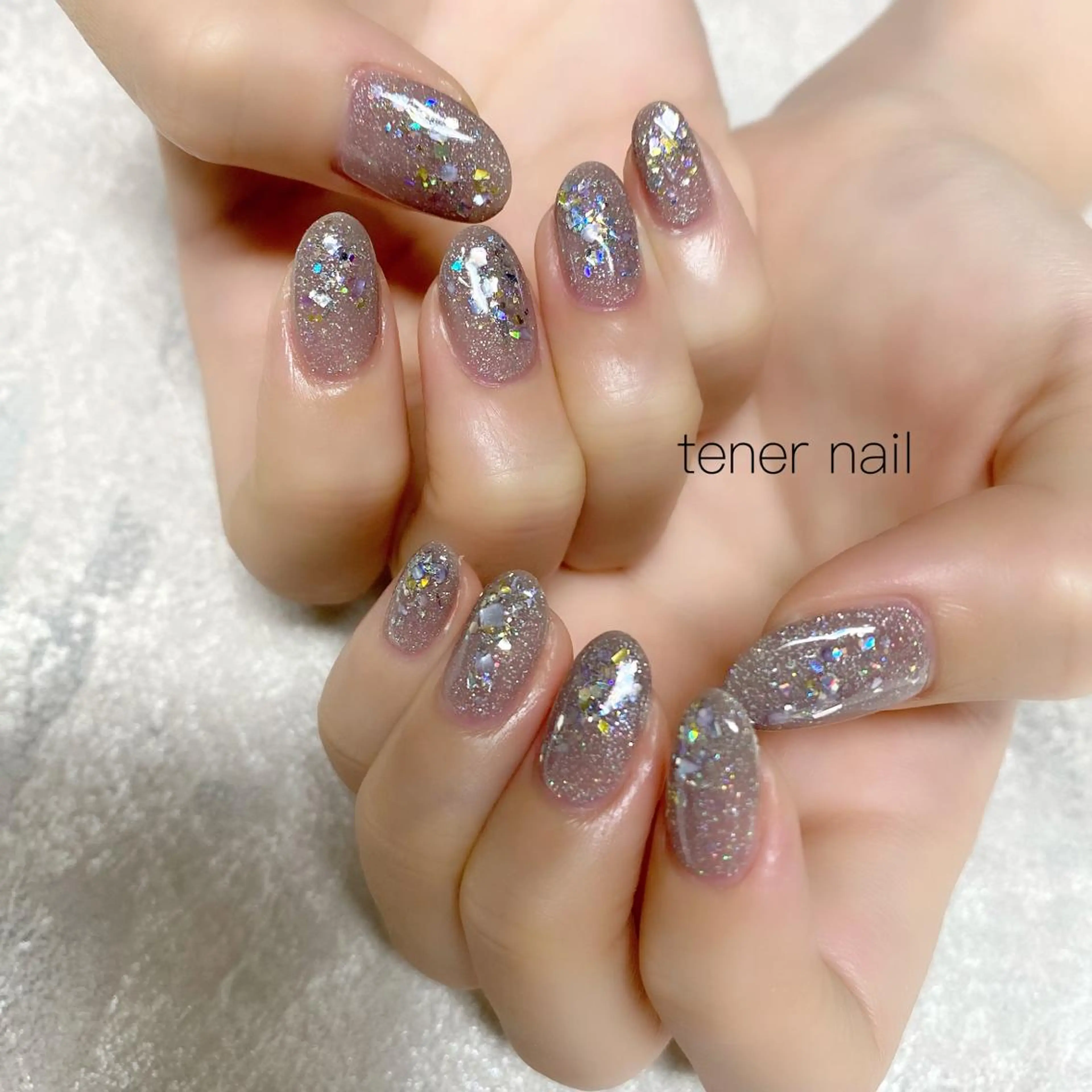 ネイル キラキラネイル テネルネイル tener nailのネイルデザイン