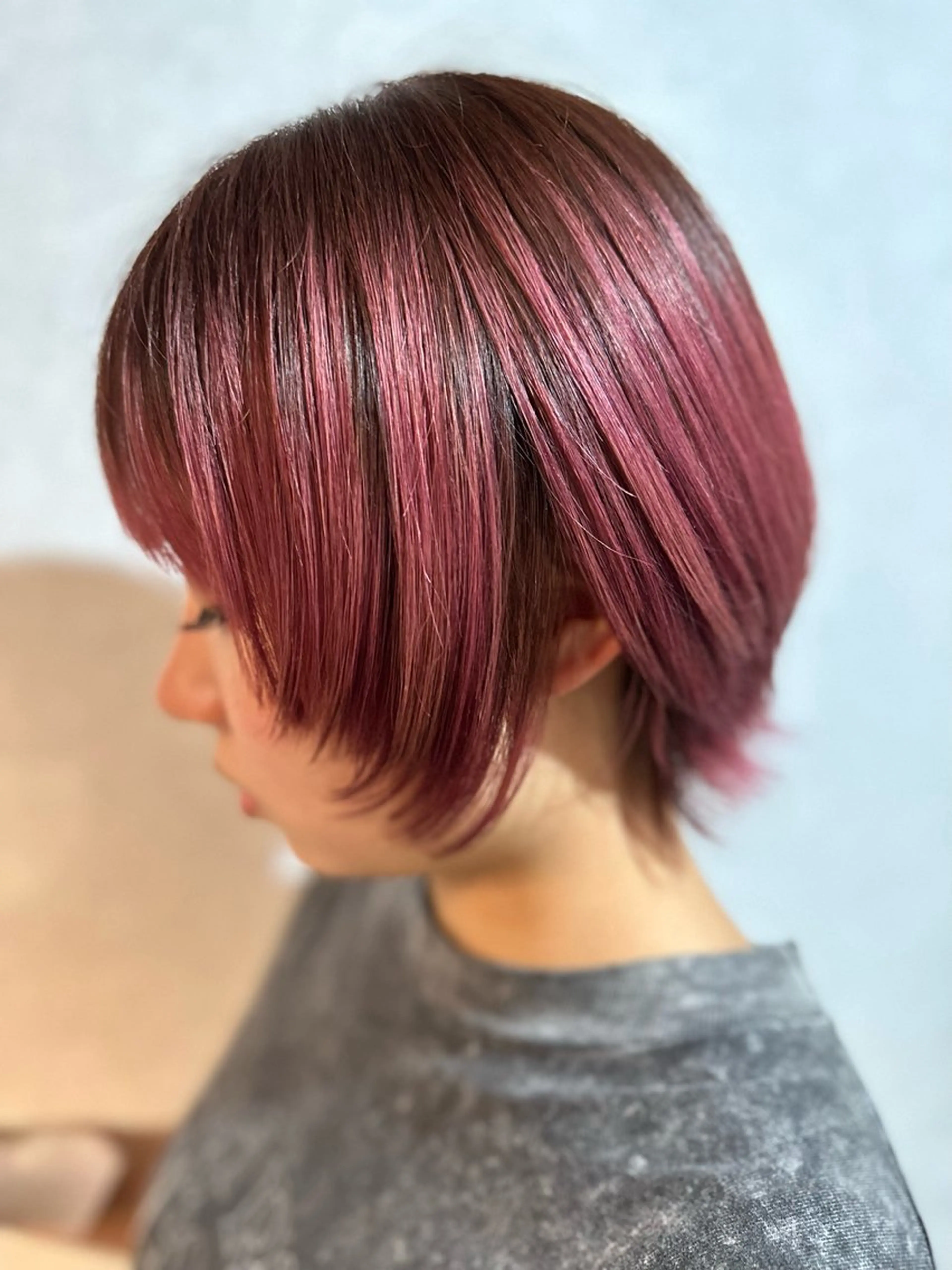 カット＋透明感アディクシーカラー＋ADER式艶髪トリートメント　￥16000→ ￥9900の写真