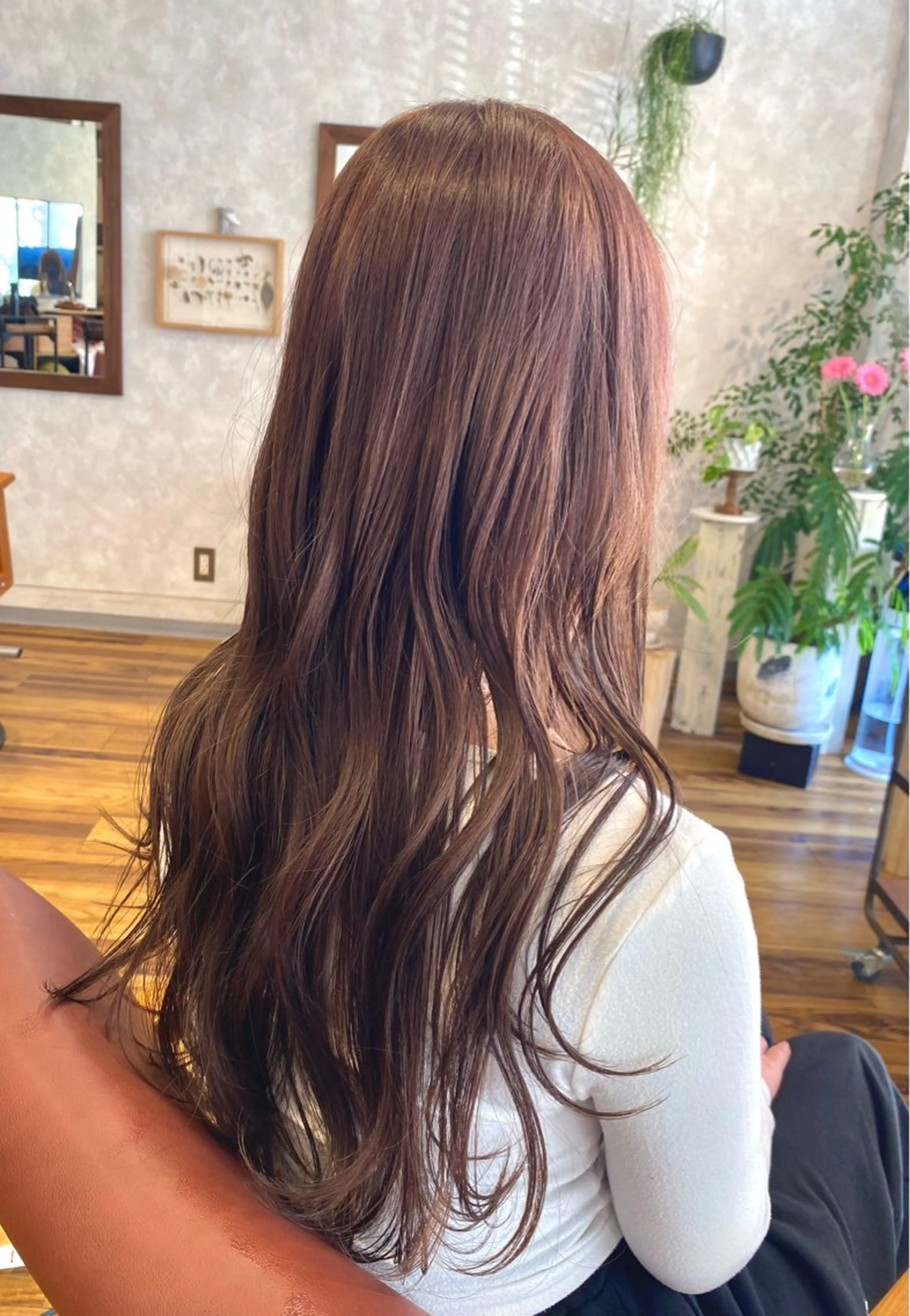 ロング カラー CROCHE クロッシュのヘアスタイル