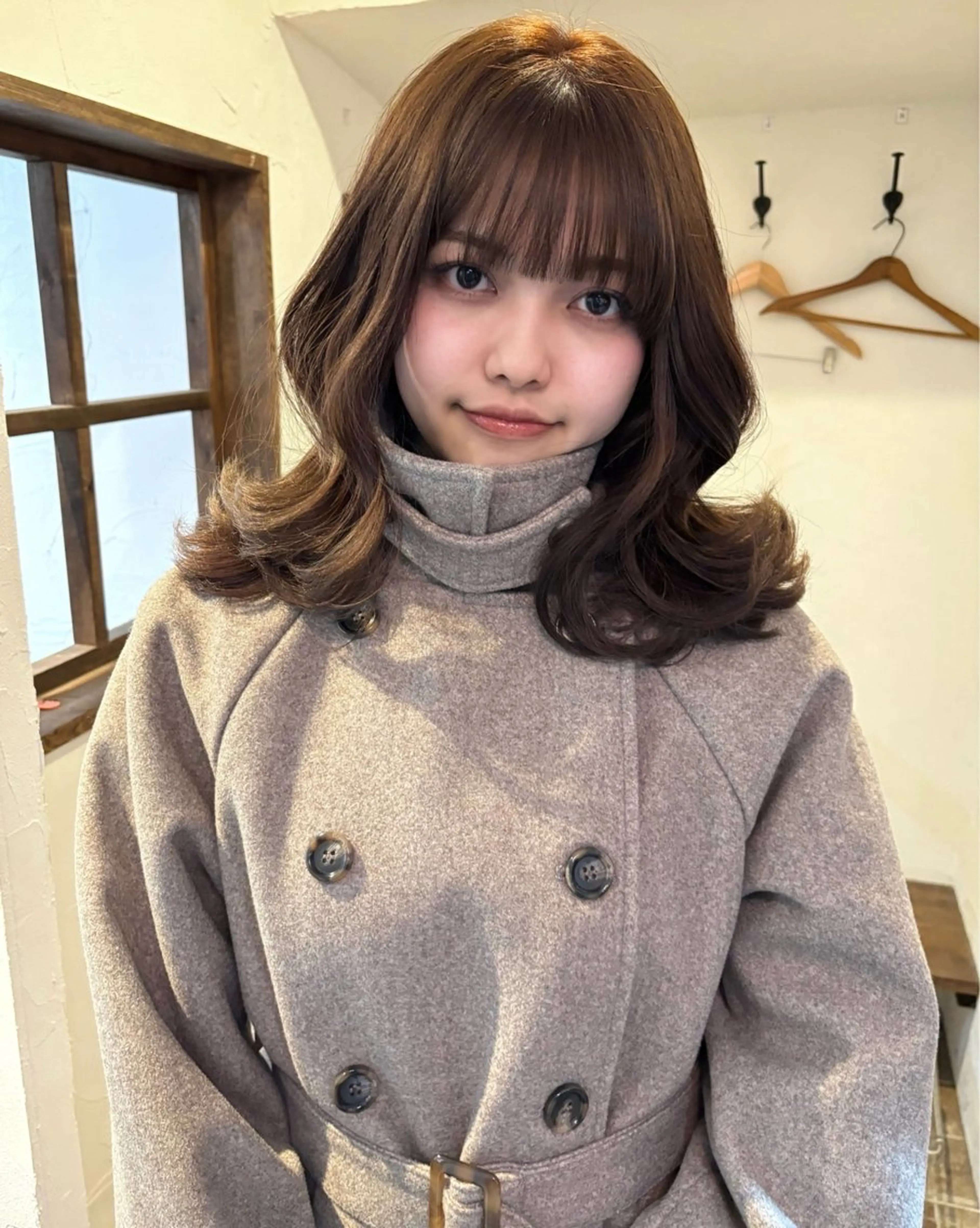 セミロング ヘアカラー Miyazaki Minoriのヘアスタイル