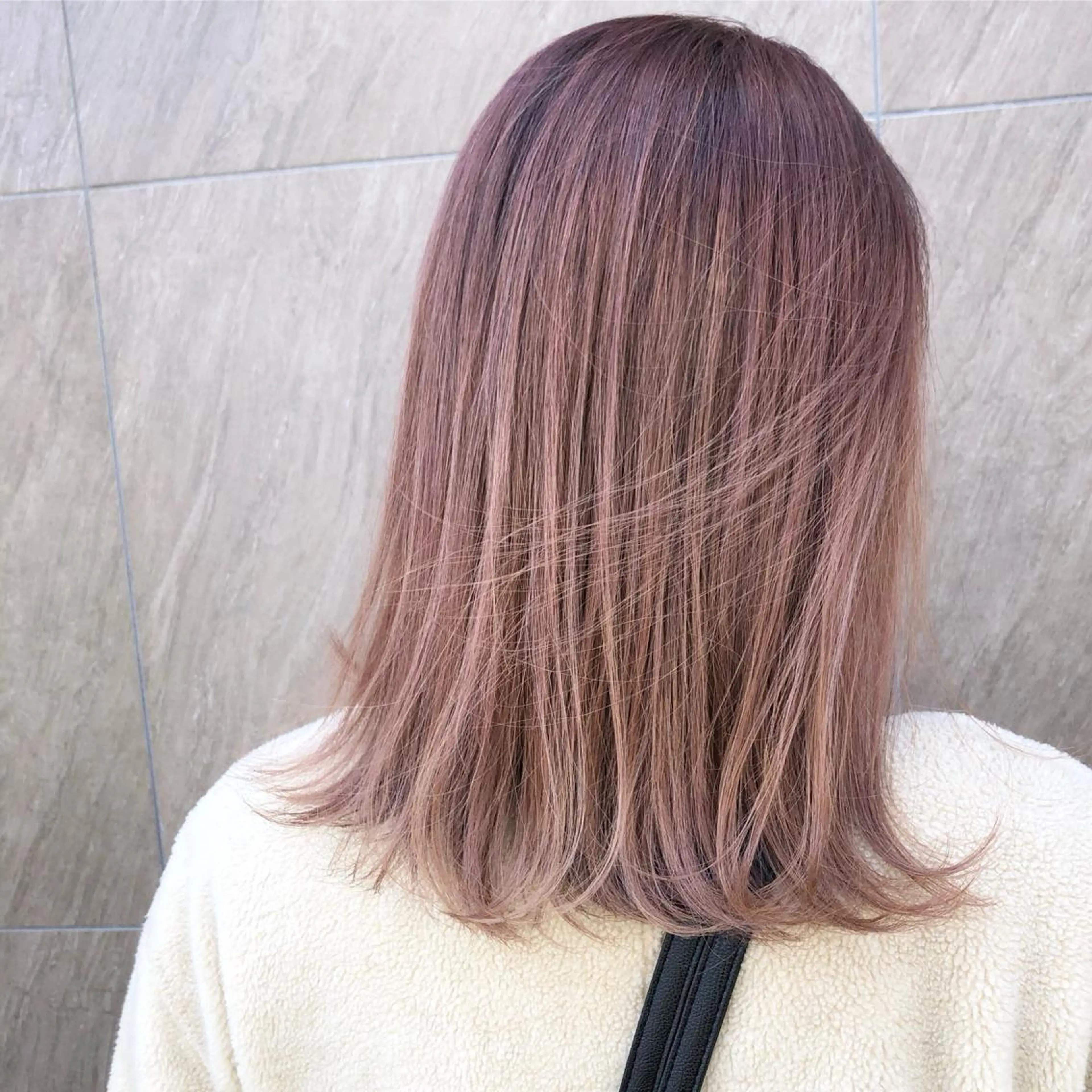 ミディアム カラー レイズ 立川のヘアスタイル