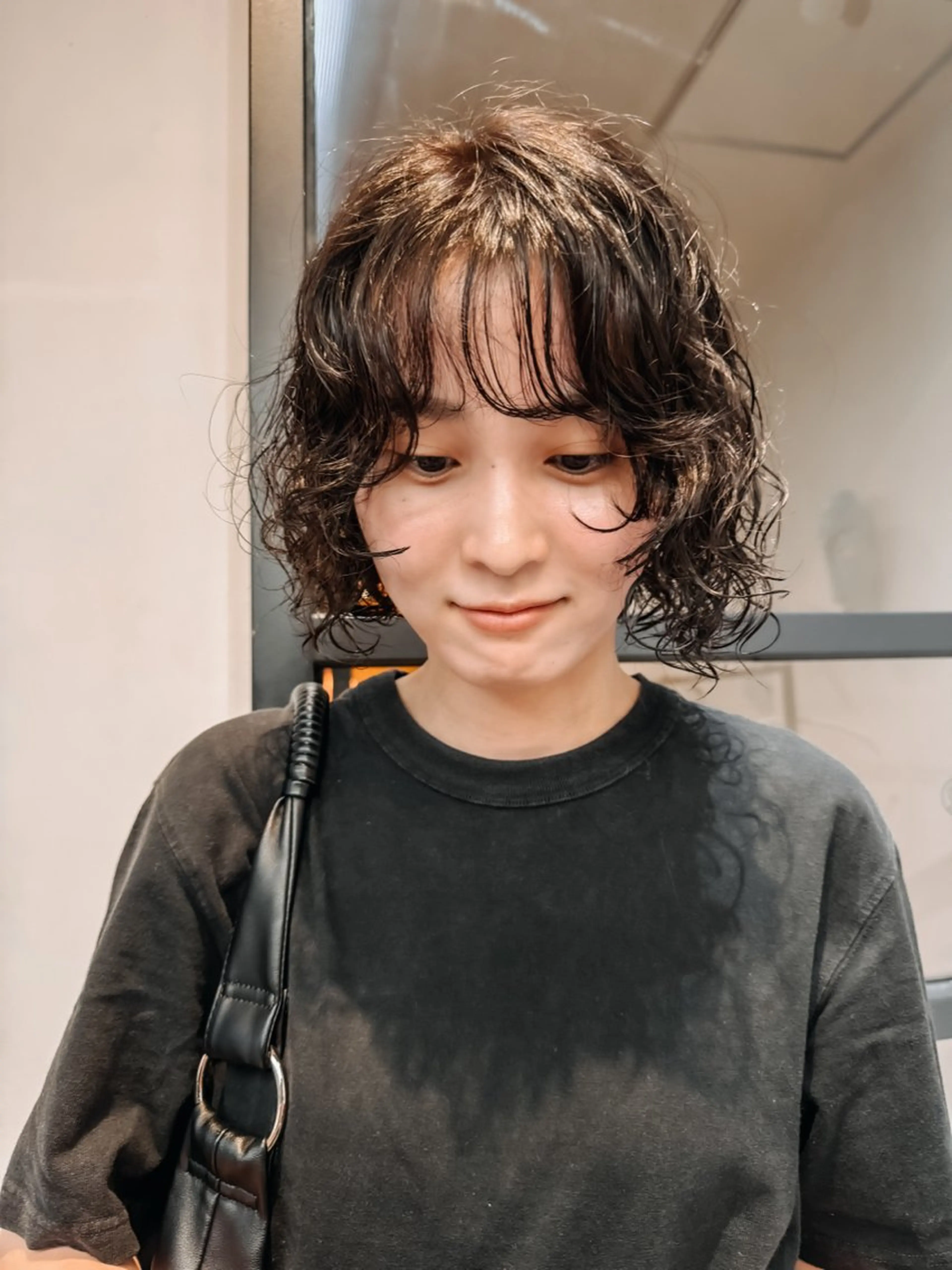 カット+ケアパーマ+トリートメントの写真