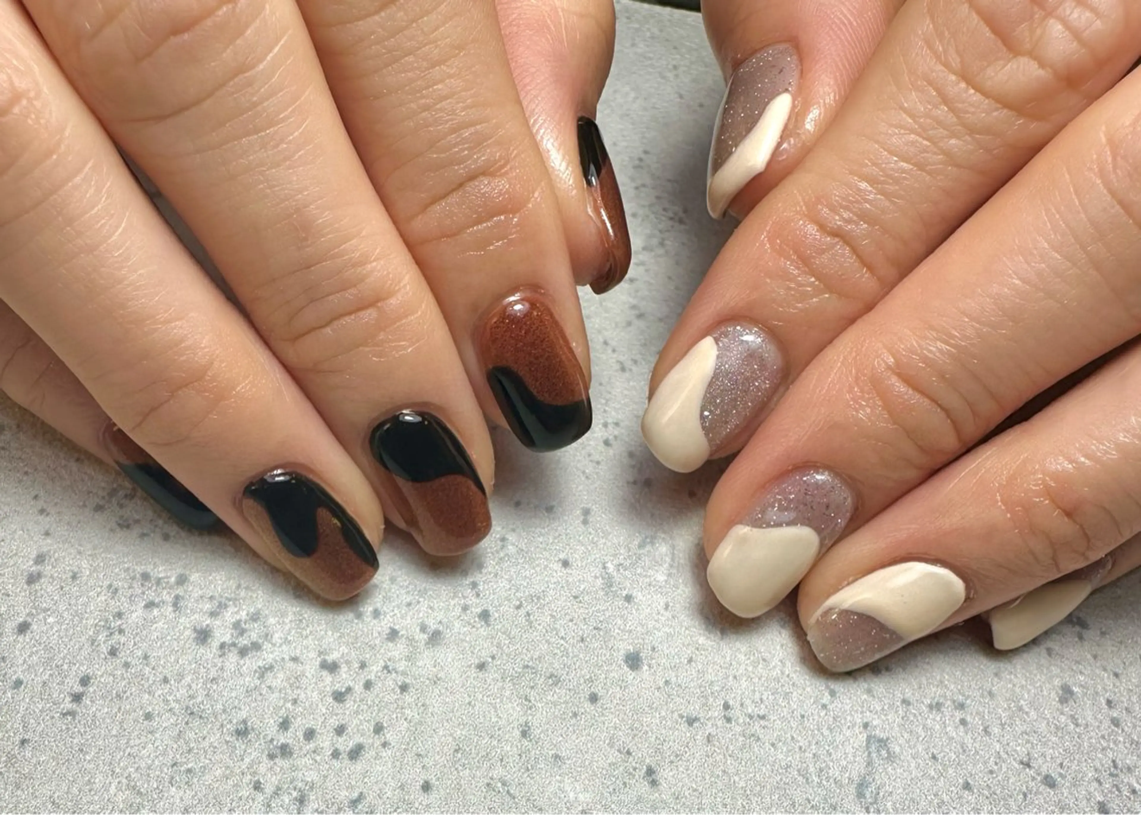 ネイル ハンドネイル フットネイル GéRanium Harukaのネイルデザイン