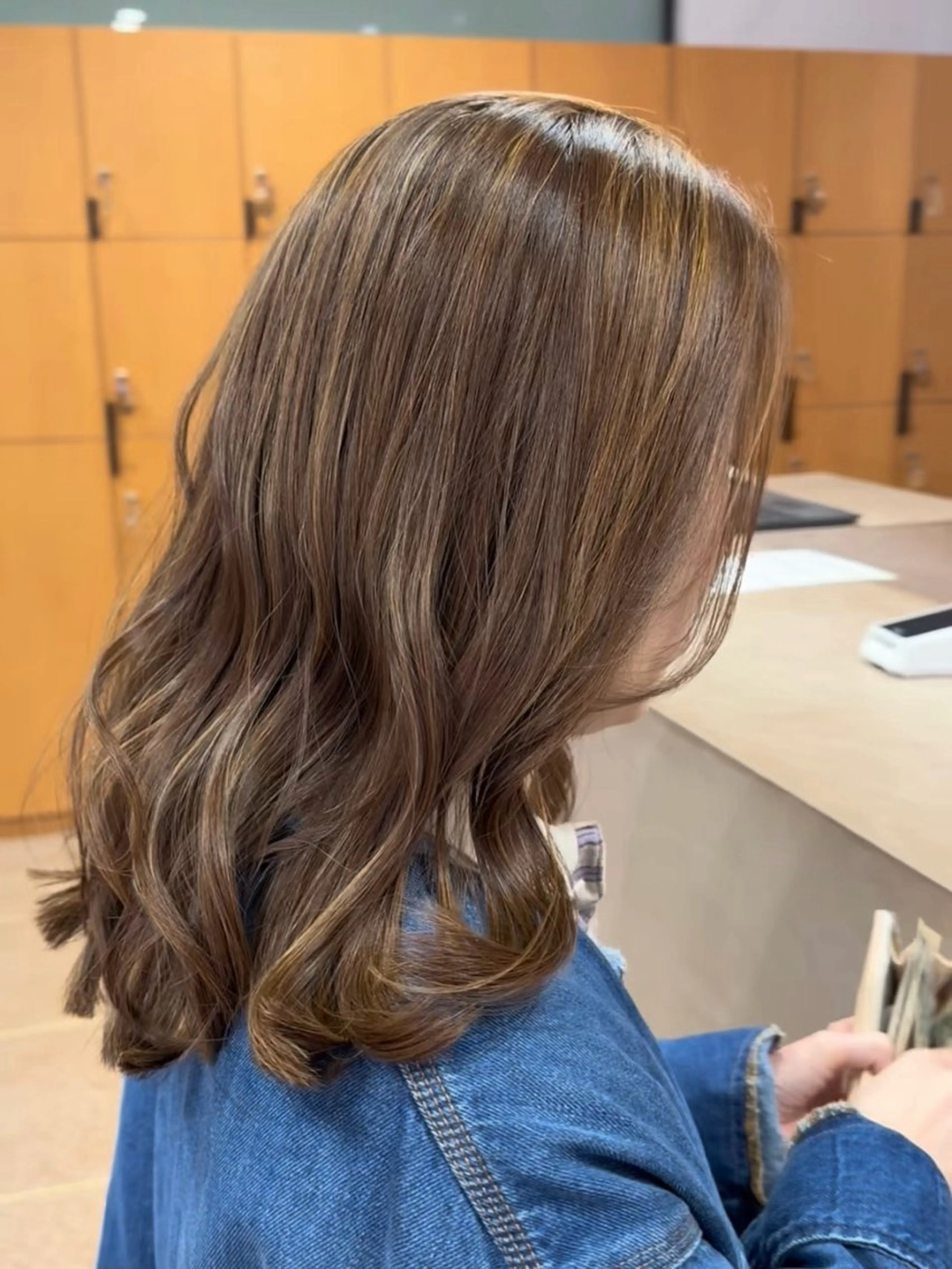 ロング カラー ハイライトカラー ハイライト ヘアカラー ハイライト/ブリーチ /綾華のヘアスタイル
