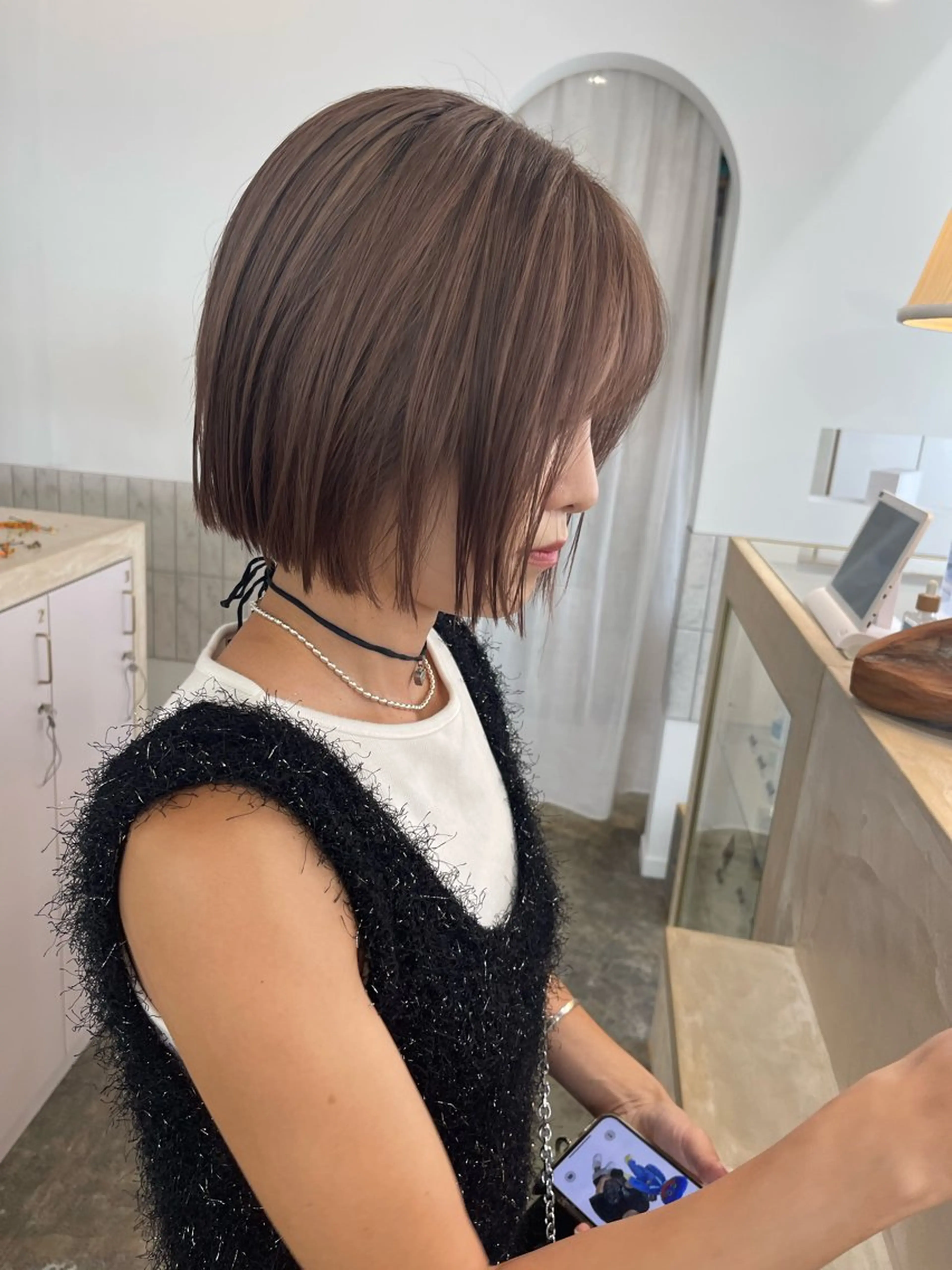 カラー Terve.野崎 真里奈のヘアスタイル