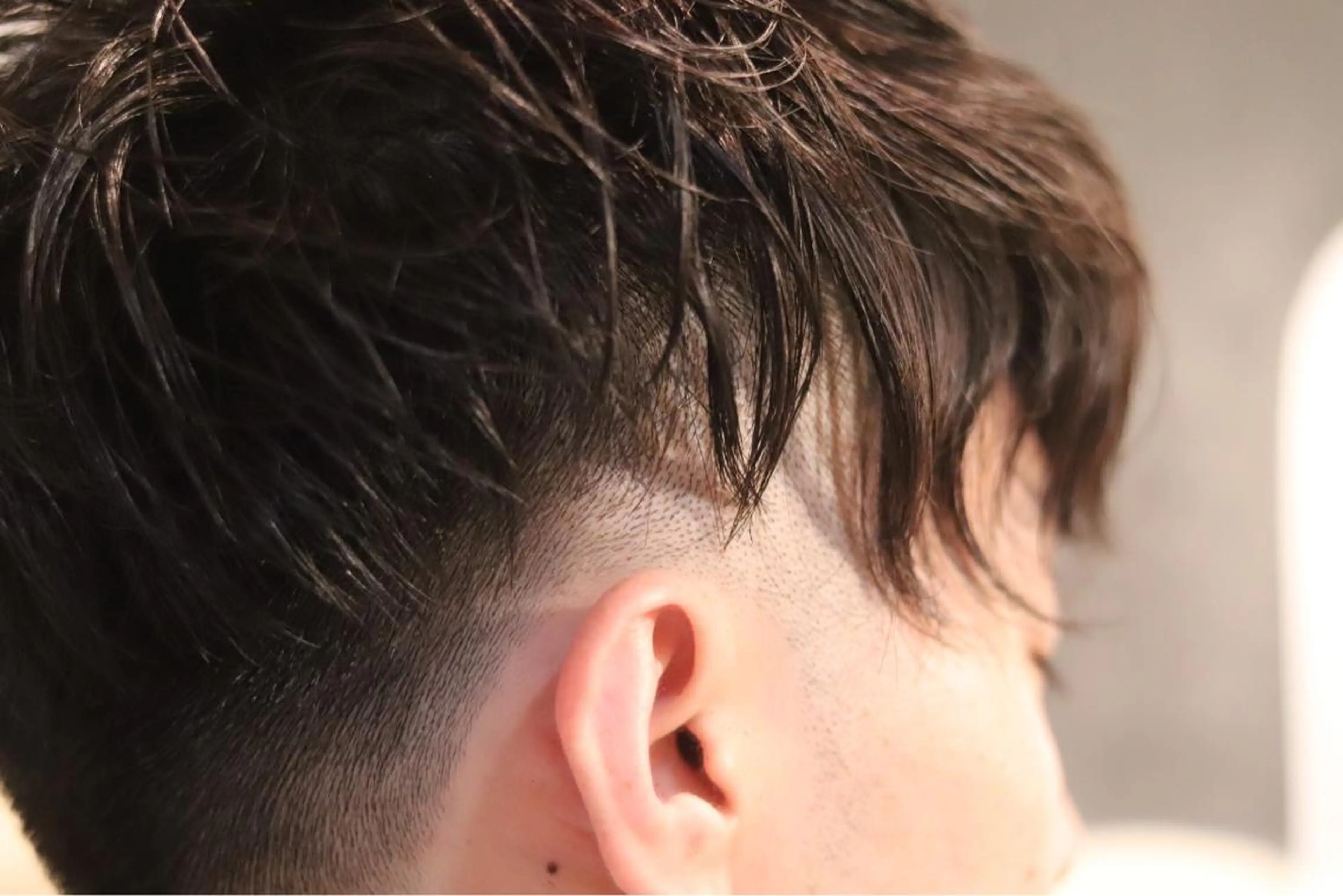 ショート メンズ フェードカット スキンフェード 石鳶 勝のヘアスタイル