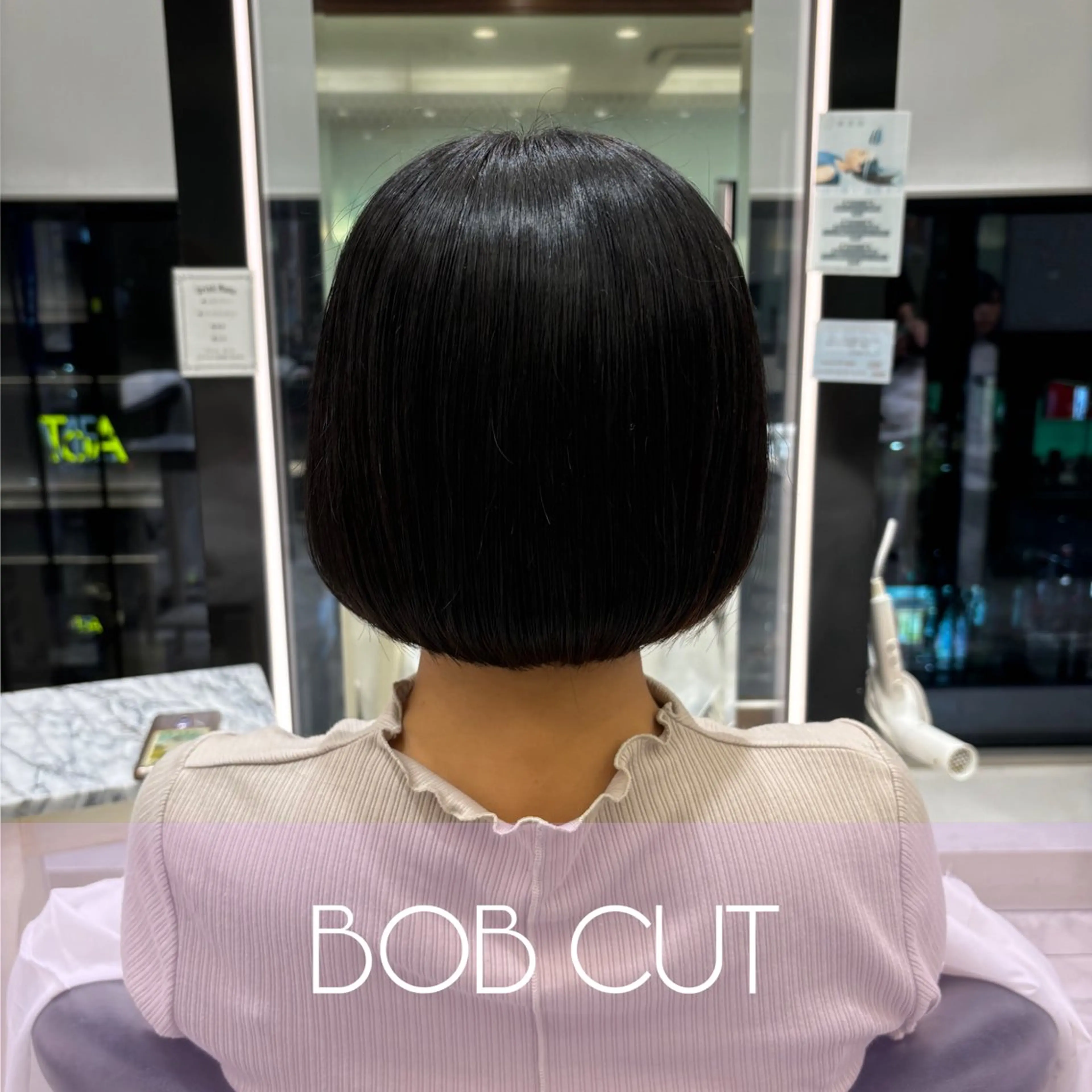 ミディアム ボブ カット トリートメント 🌸銀座No.1パー マ🌸いでいあやのヘアスタイル