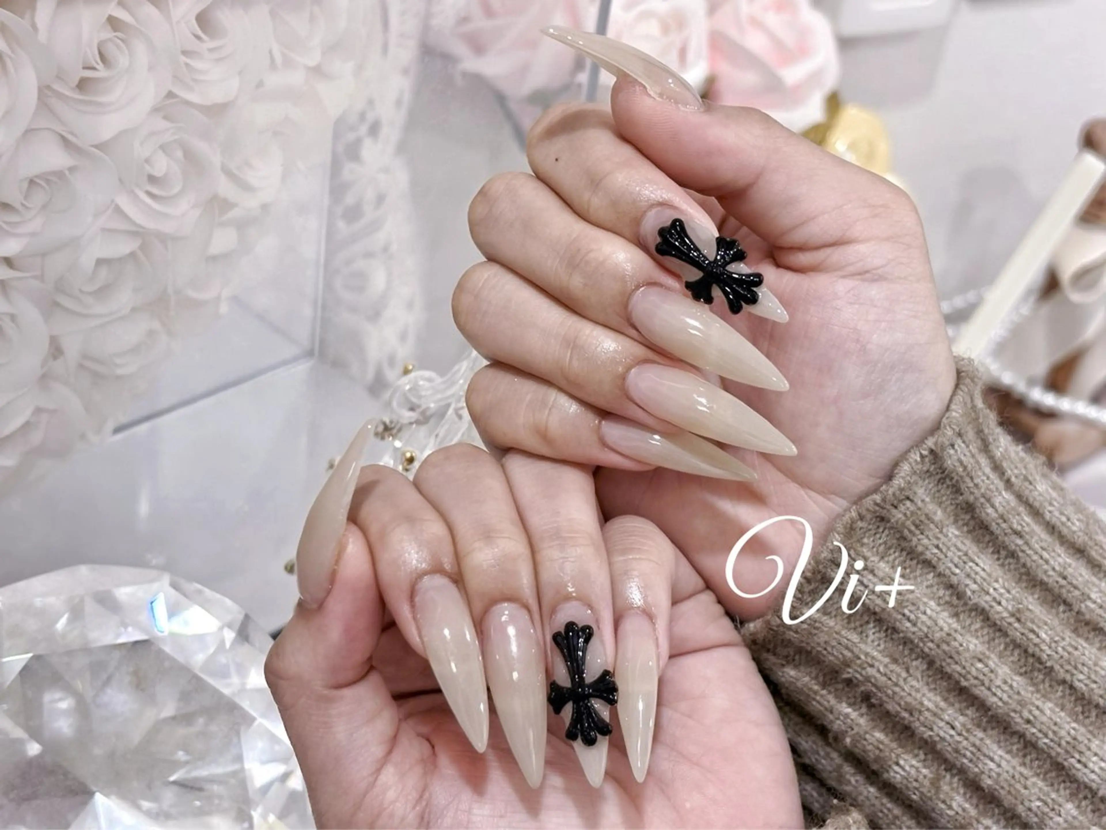 ネイル ハンドネイル Nailsalon Vi+ももか🩷のネイルデザイン