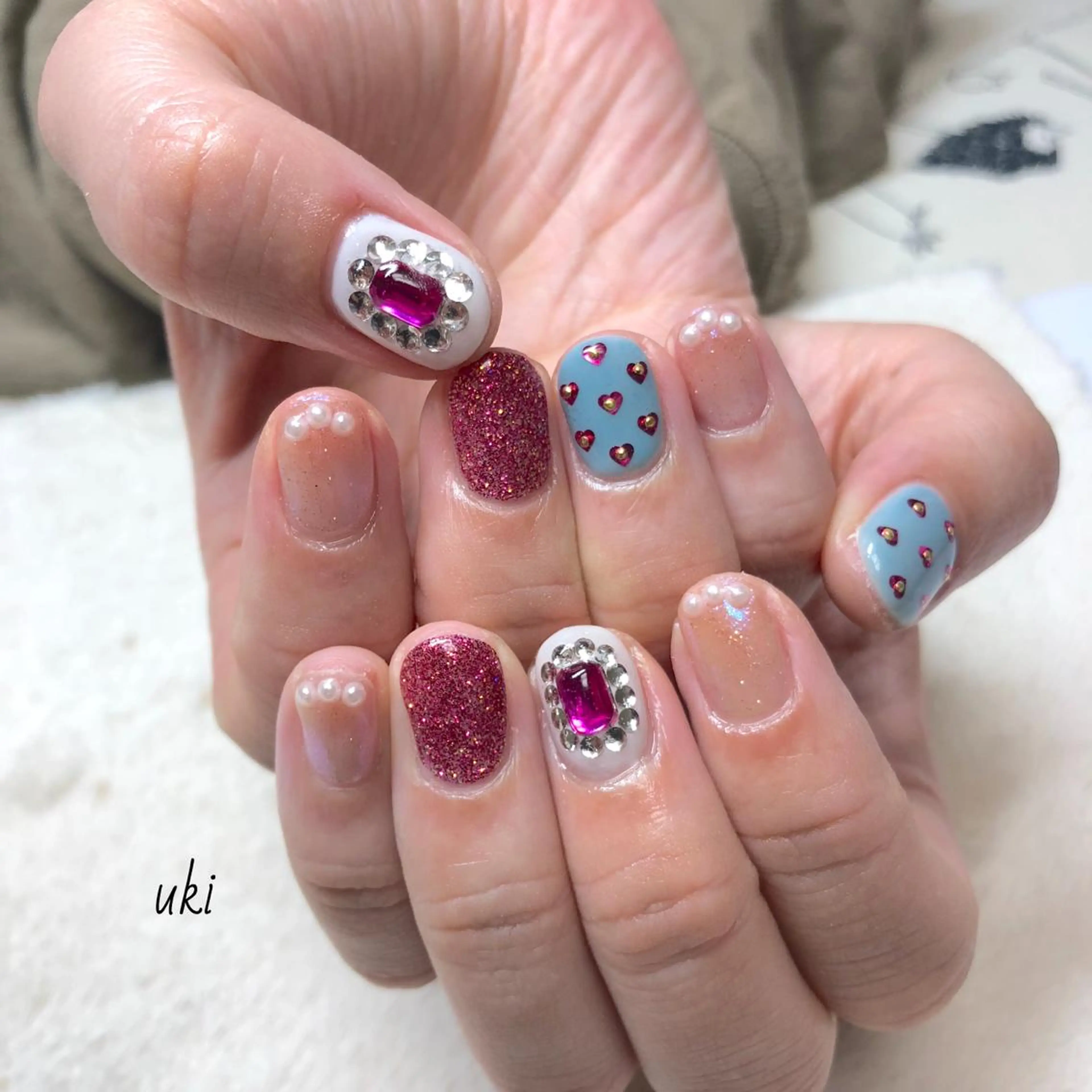 ネイル ハンドネイル Ameri nail /UKIのネイルデザイン