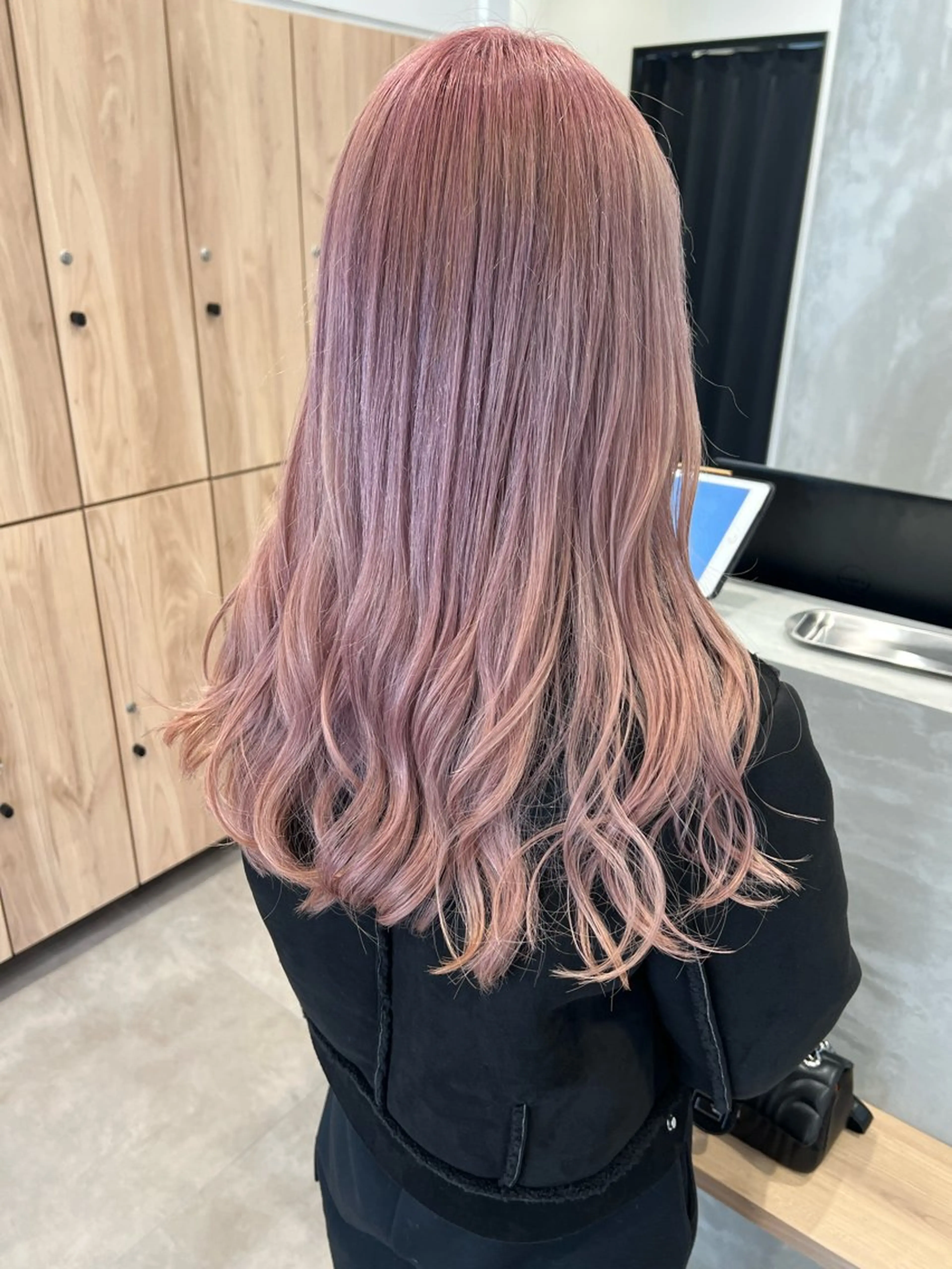 🫧minimo限定価格🫧《20%𝗢𝗙𝗙》ダブルカラー(ブリーチ)+シャンプーブロー込✨の写真