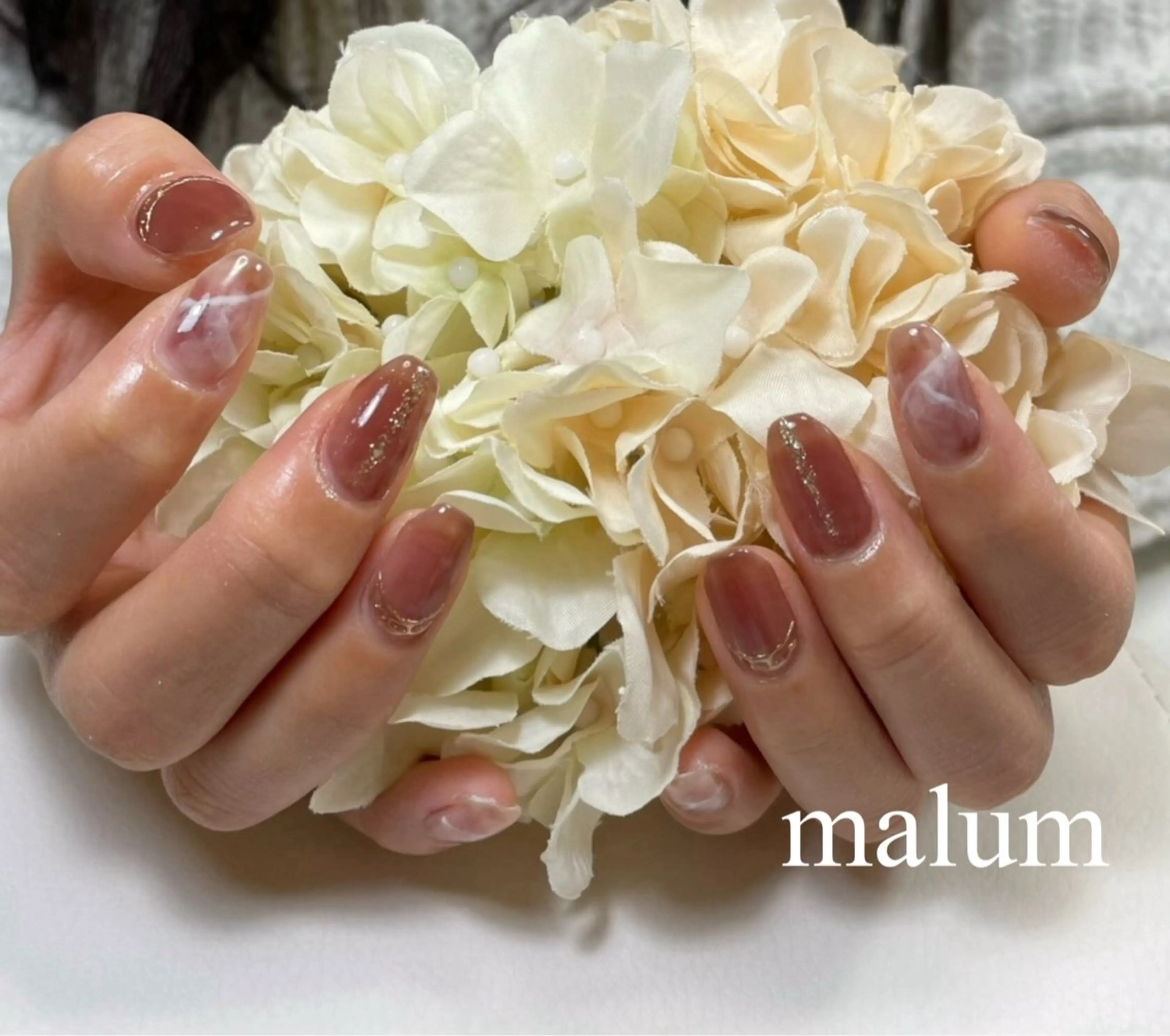 ネイル ハンドネイル malum nailのネイルデザイン