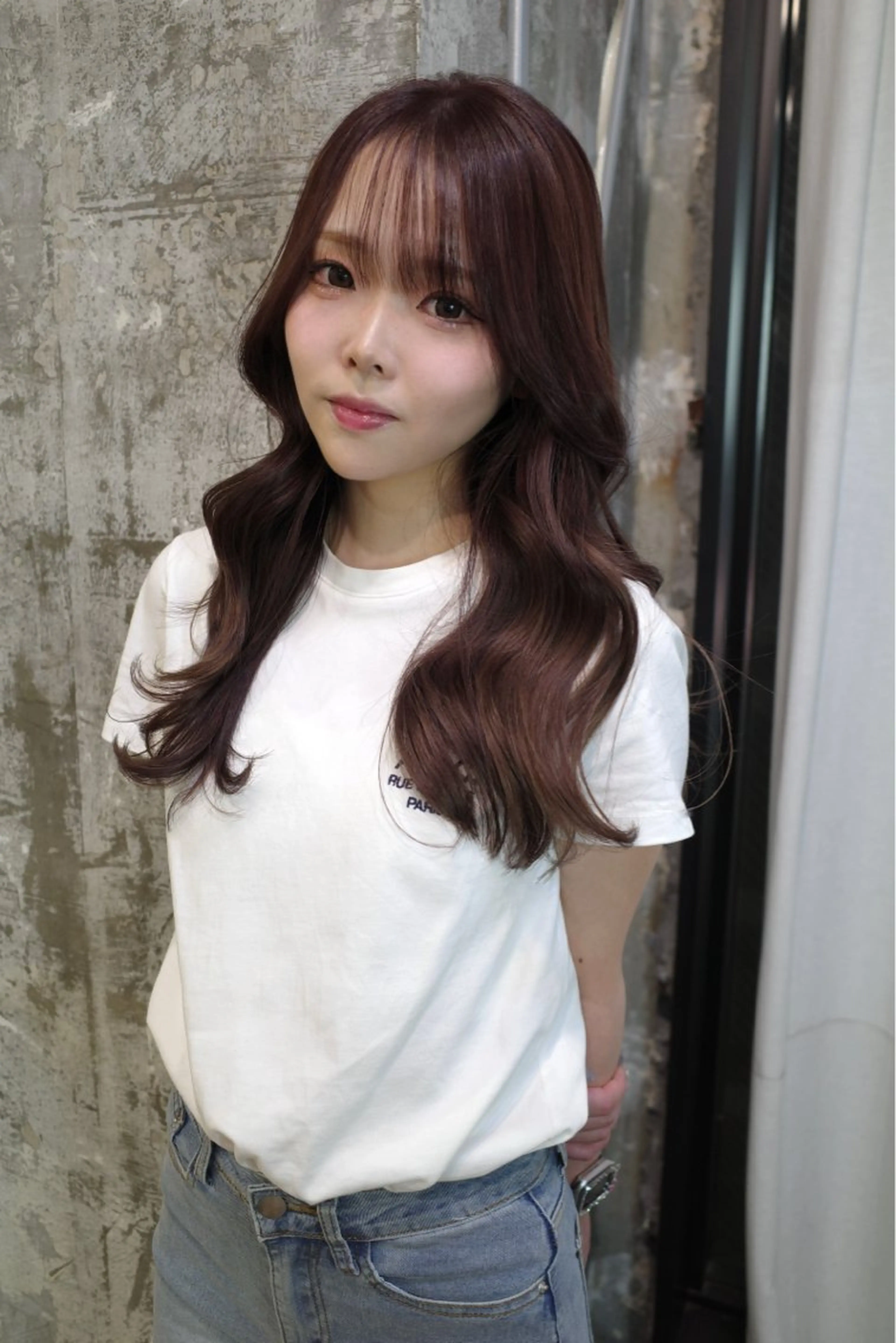 ロング ヘアカラー 福岡美容室ハイトーン koudaiのヘアスタイル